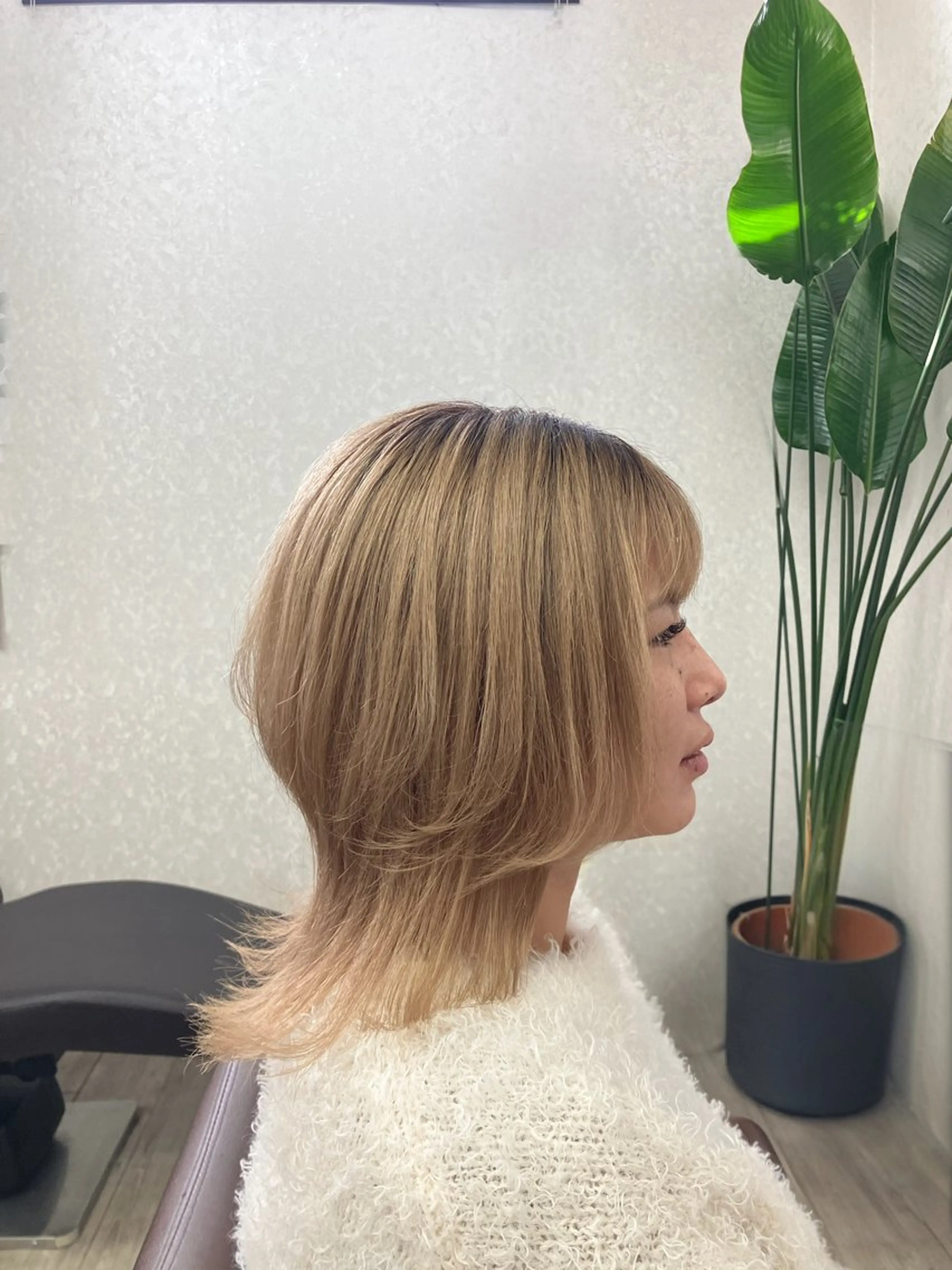 セミロング カット Naka haraのヘアスタイル