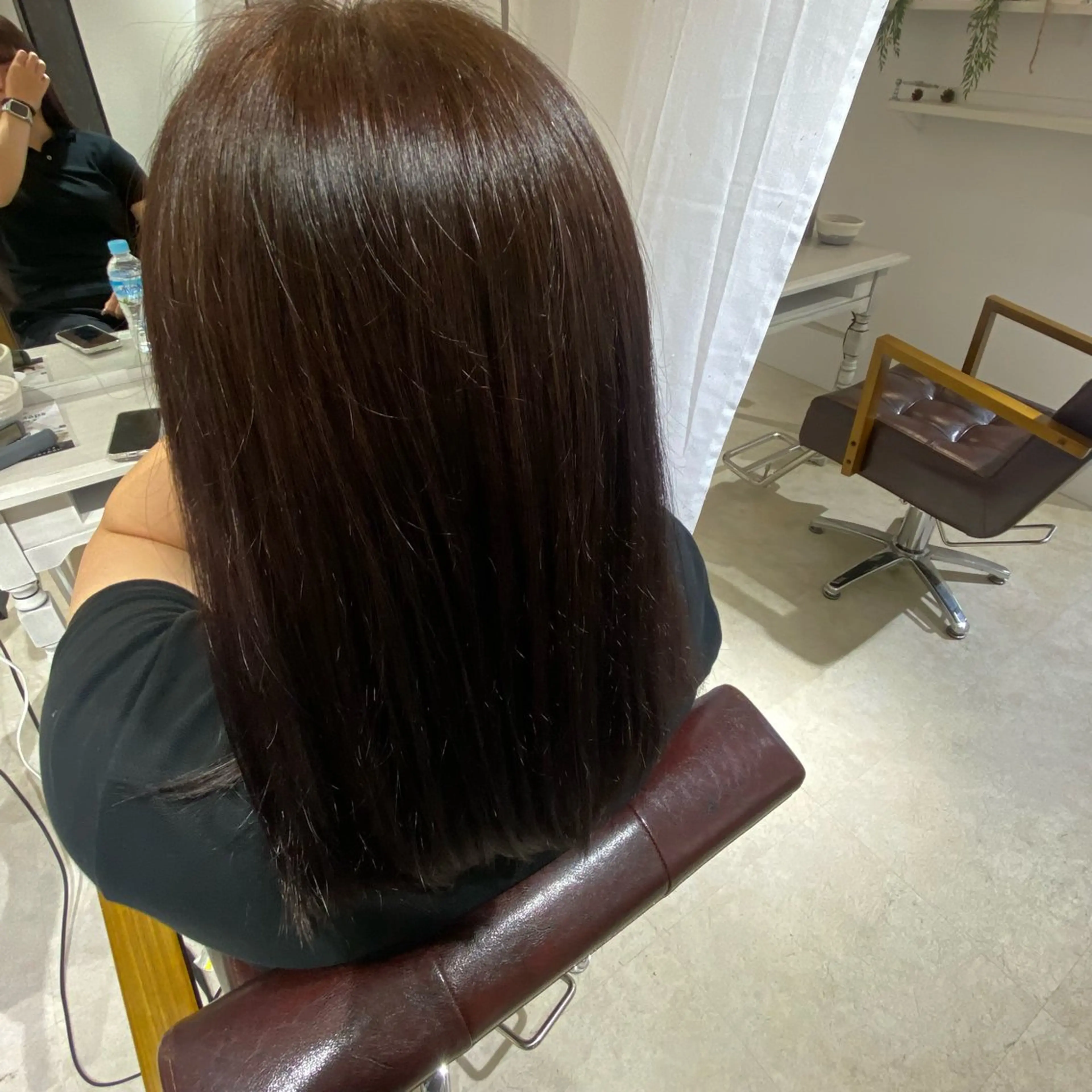 ミディアム カット ヘアカラー 🎀 マエカワ ユウリ 🎀のヘアスタイル