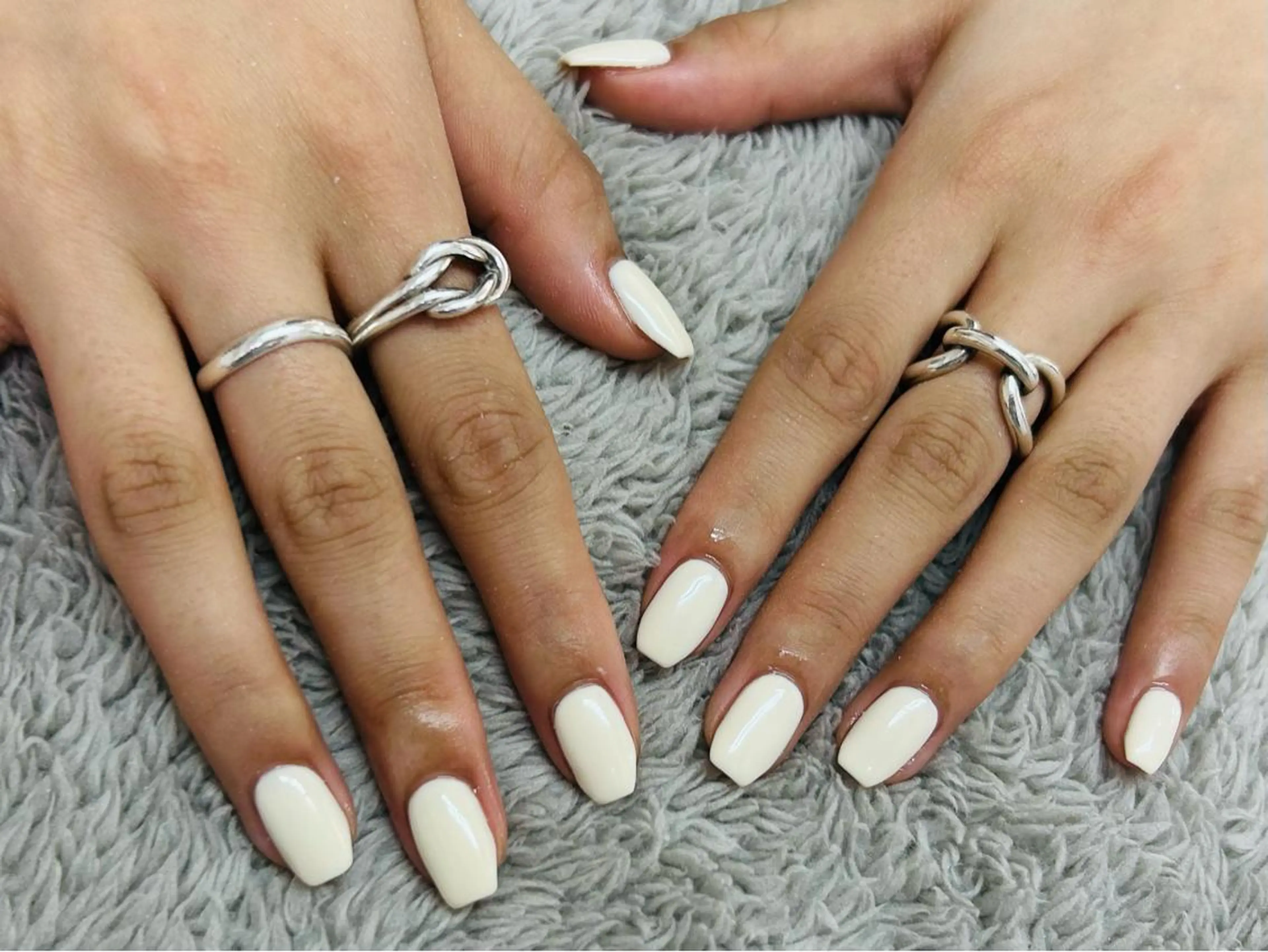 ネイル アートネイル フレンチネイル ガラスフレンチ ミラーネイル ニュアンスネイル brilliant s.kのネイルデザイン