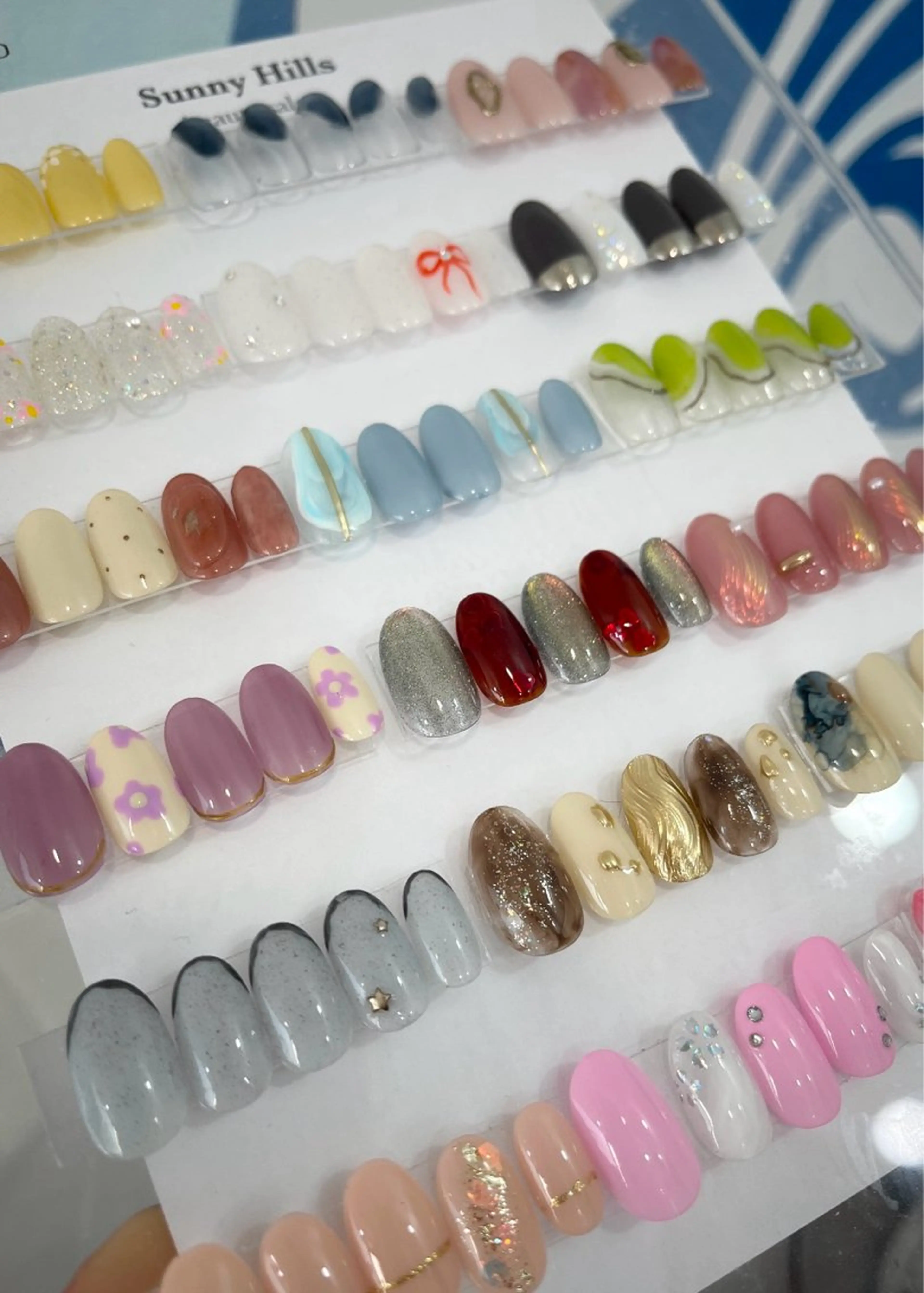 ネイル サニーヒルズ藤沢 水口のネイルデザイン