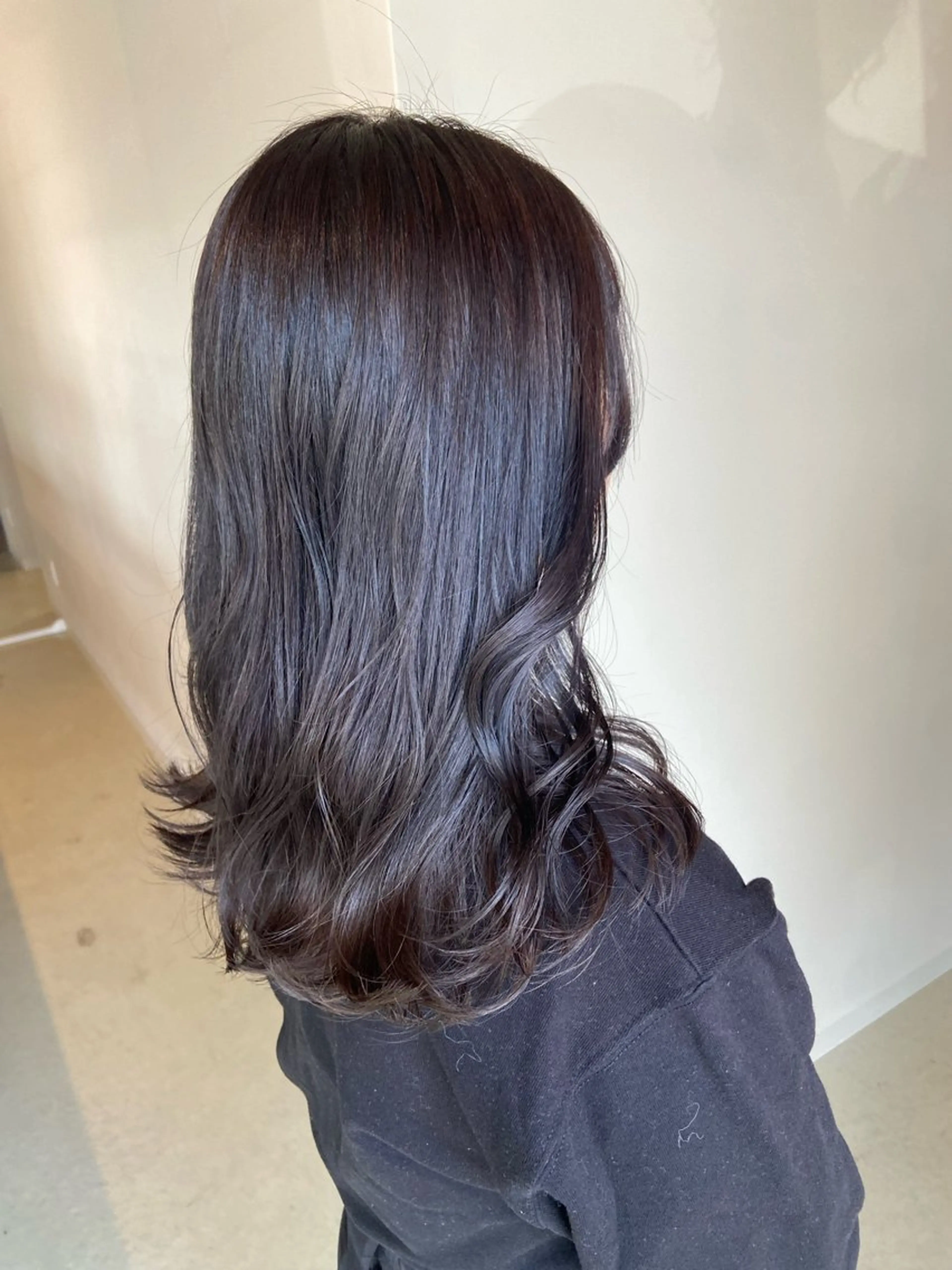 セミロング カラー haruki所属・. nozomiのヘアスタイル