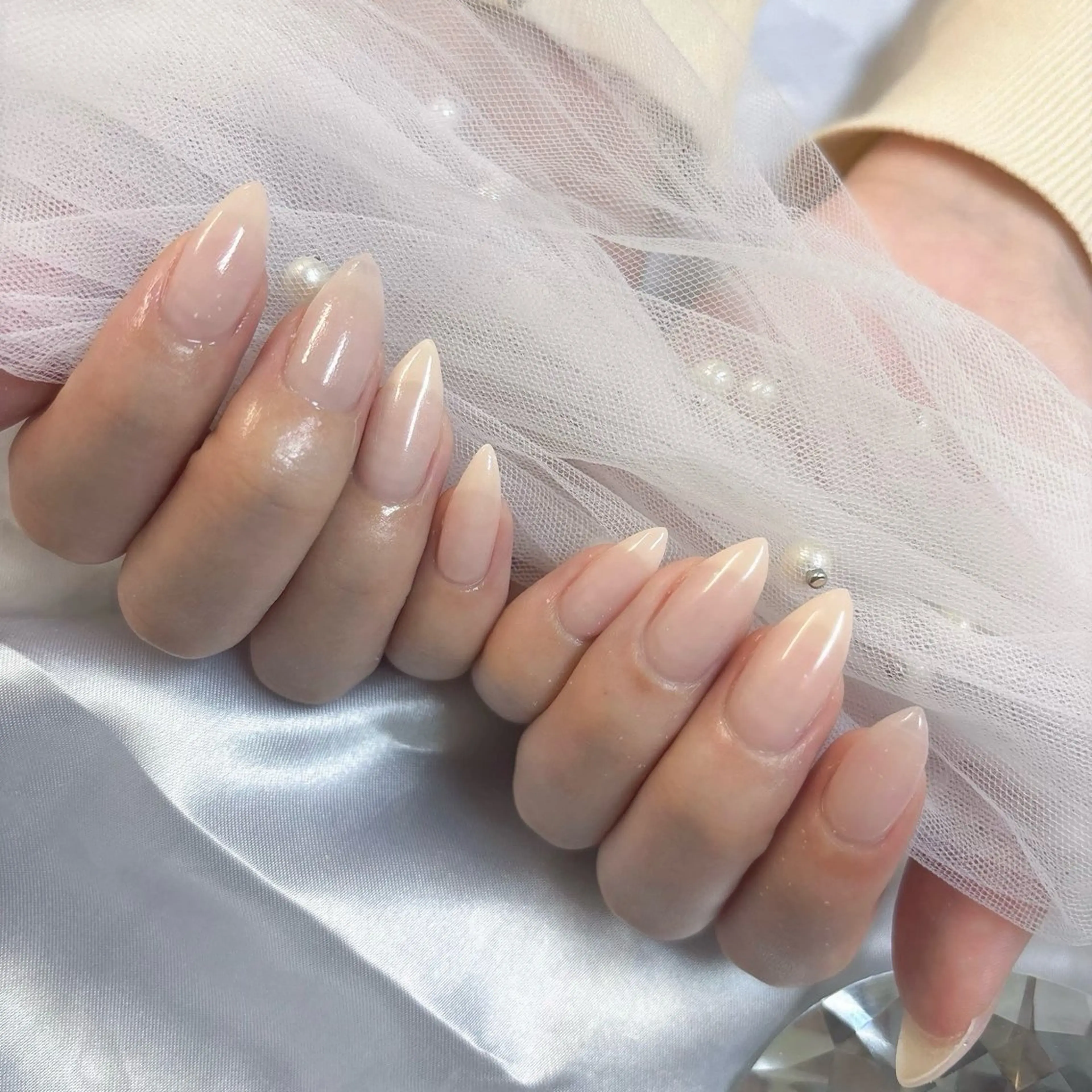 【ハンド♡ワンカラー】🎀minimo限定価格🎀 ちゅるちゅるワンカラー🩰ご新規様オフ無料の写真