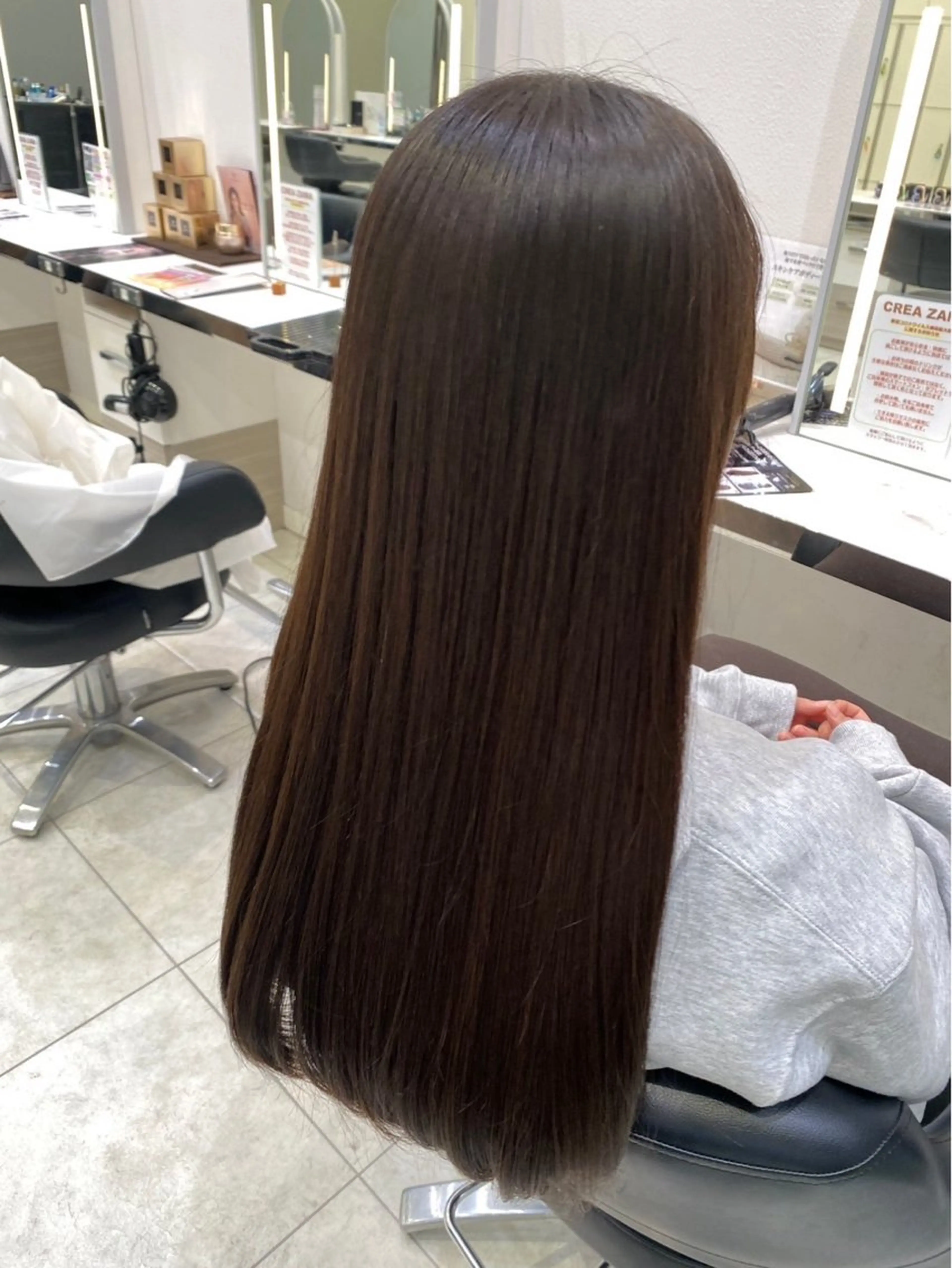 【広がっちゃう髪に】⭐️縮毛矯正⭐️の写真