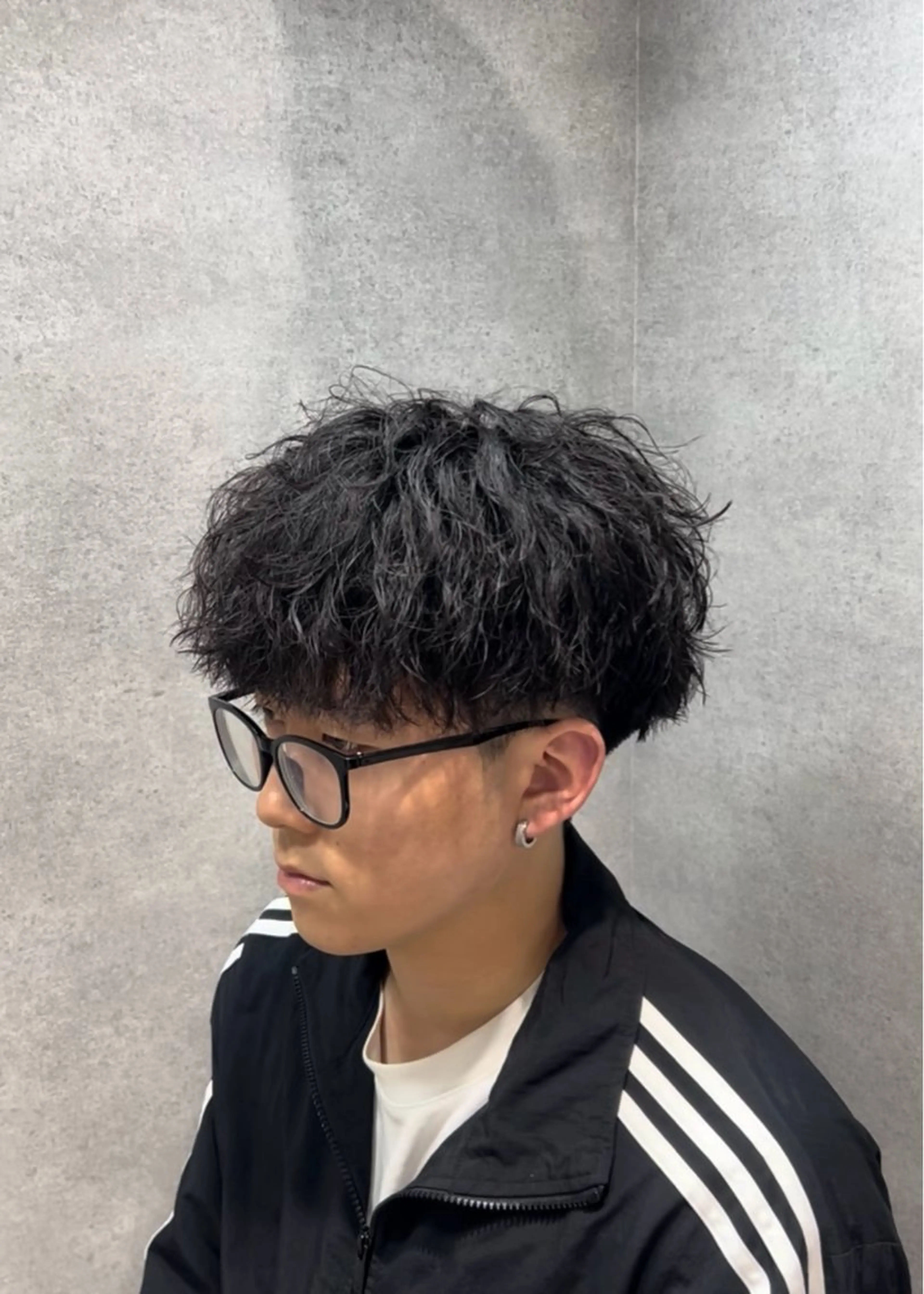 パーマ メンズ カット パーマ パーマ特化 まなるのヘアスタイル