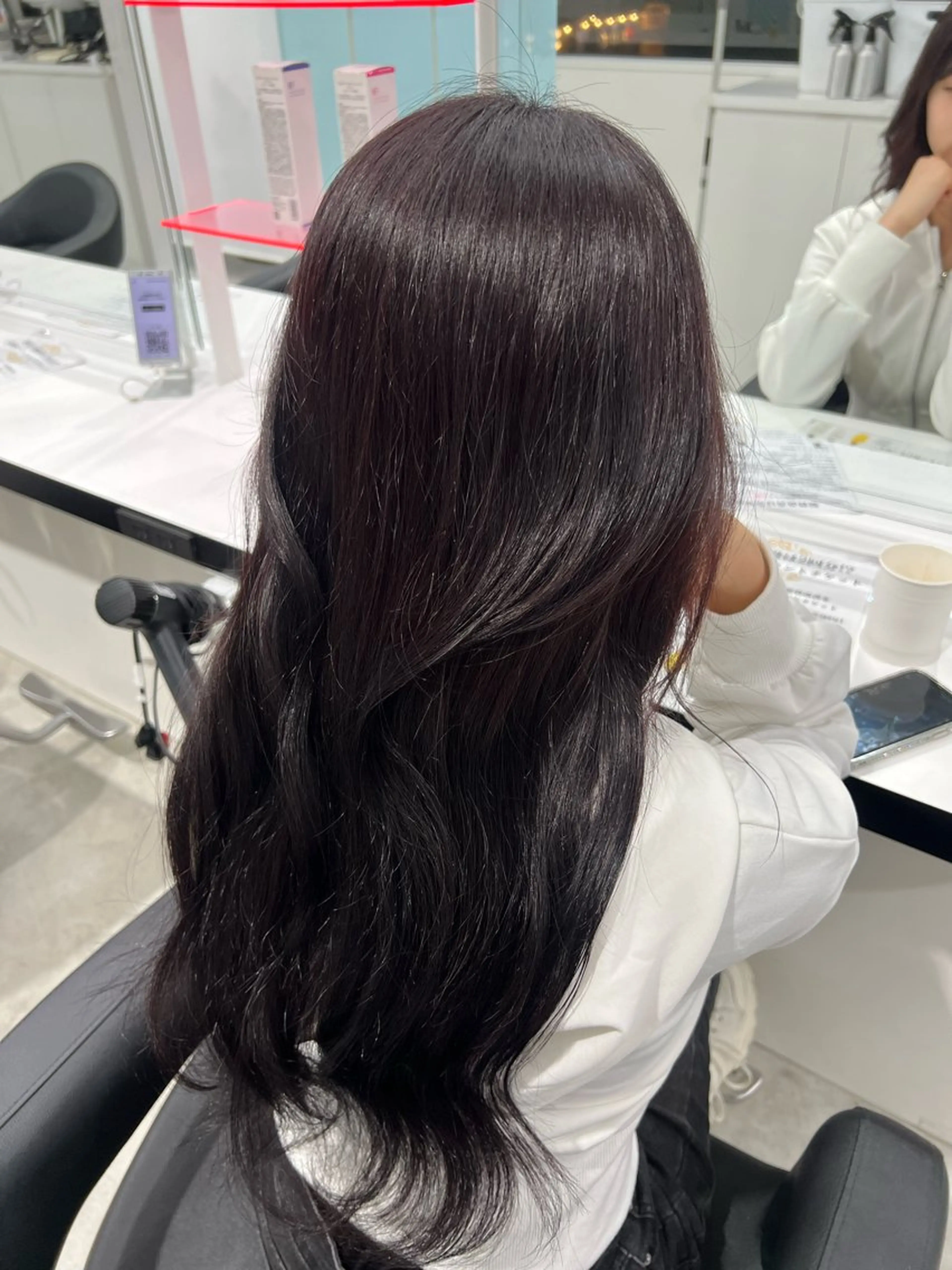 ロング 🥨ベージュ/グレー ジュ/moe🥨のヘアスタイル
