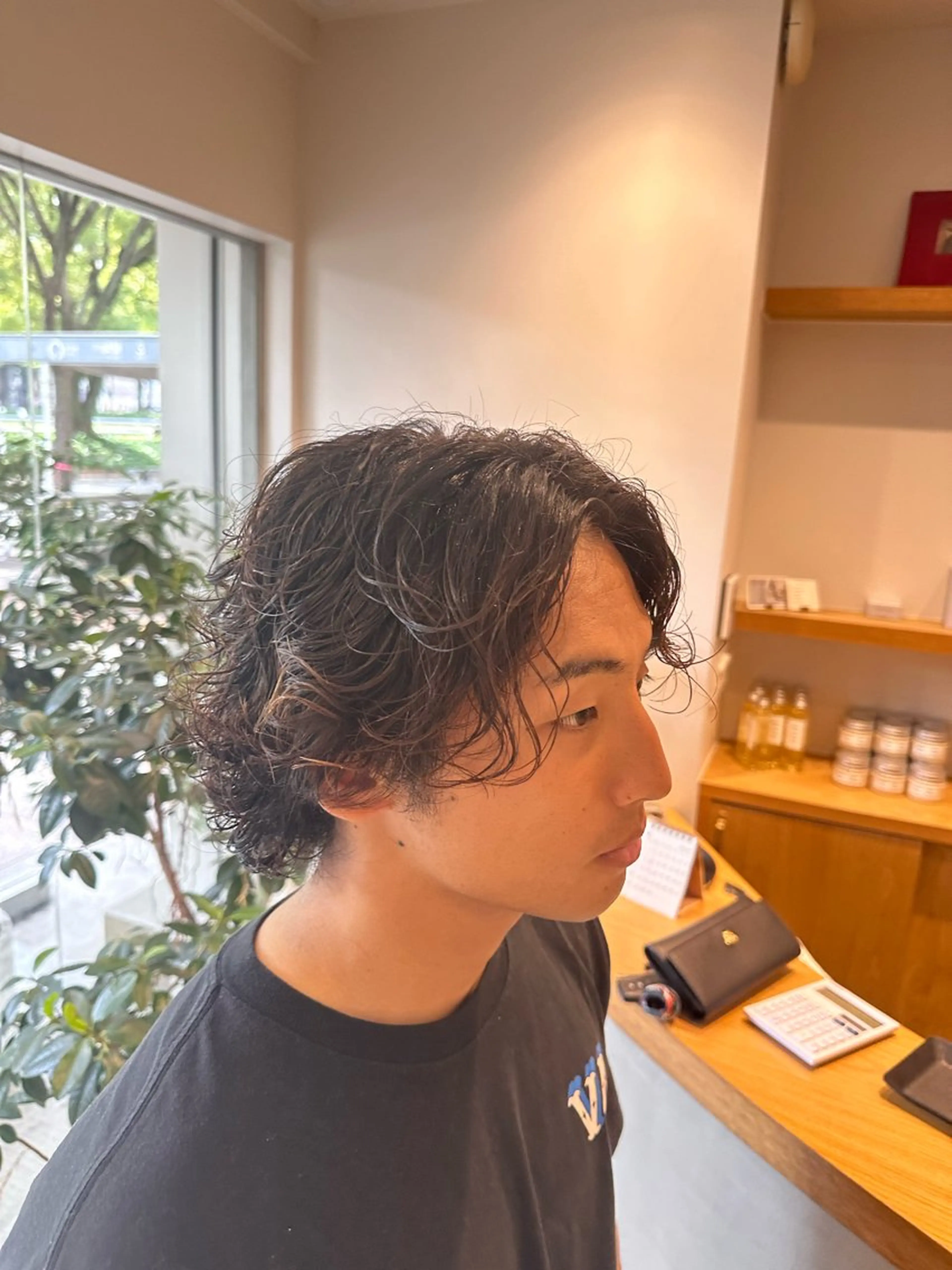 メンズ メンズパーマ カット 井村 晃琉のヘアスタイル