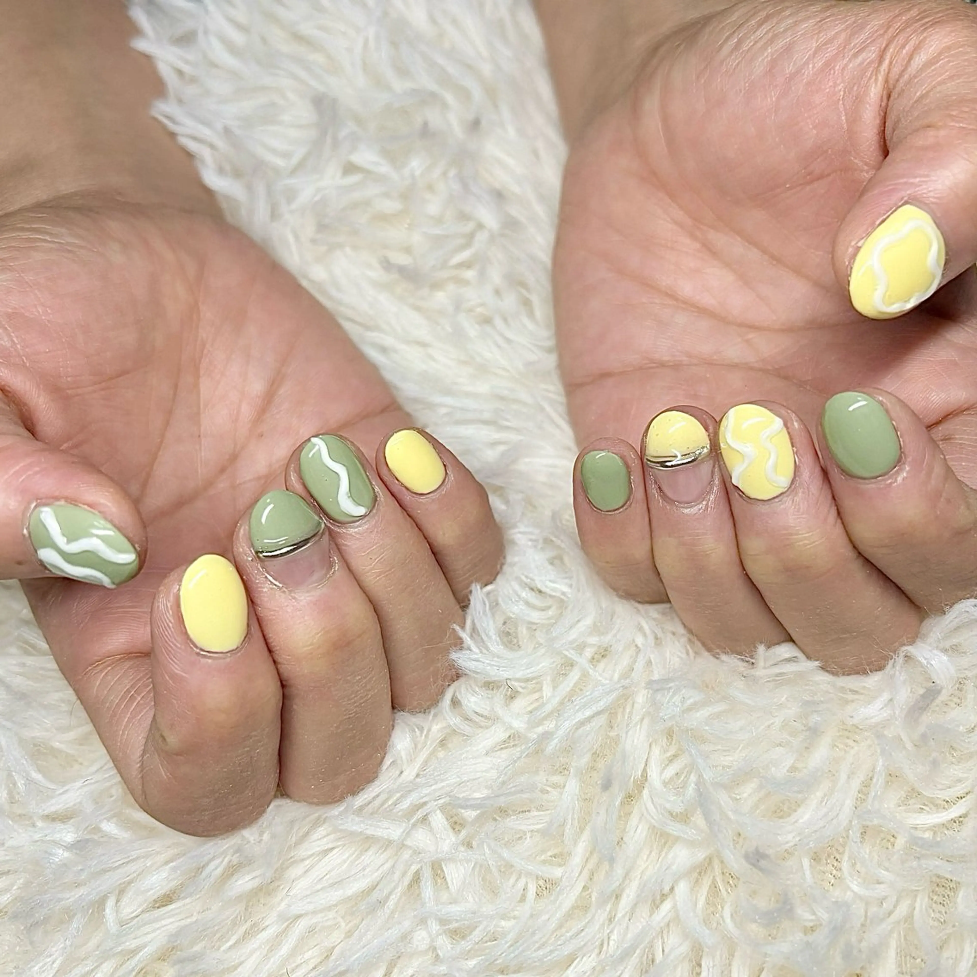 ネイル ハンドネイル nail salon Ecrin所属・前島 稀歩のネイルデザイン