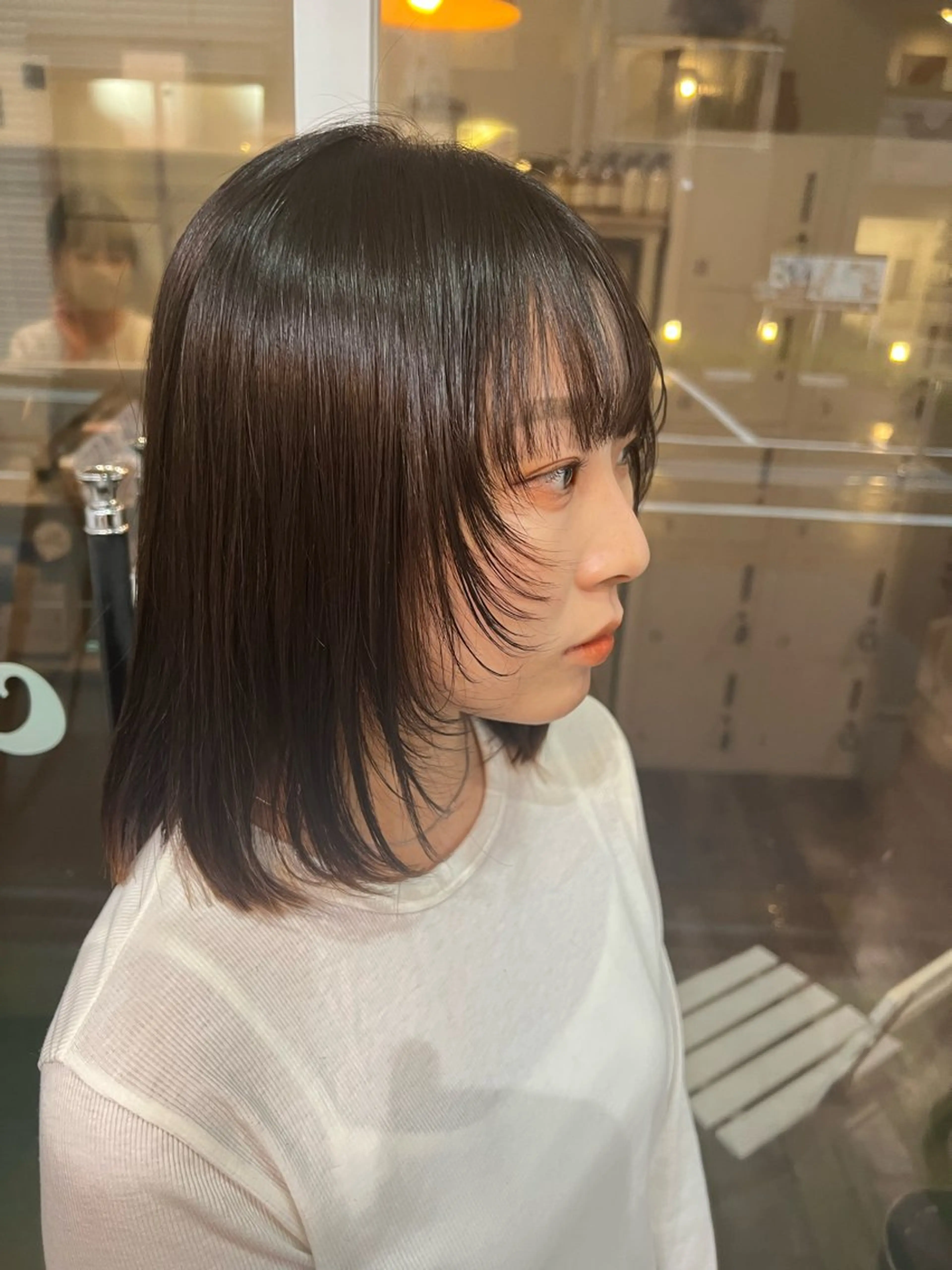 ショート 顔まわりレイヤー 顔周りカット レイヤーカット 髙橋 秀果のヘアスタイル