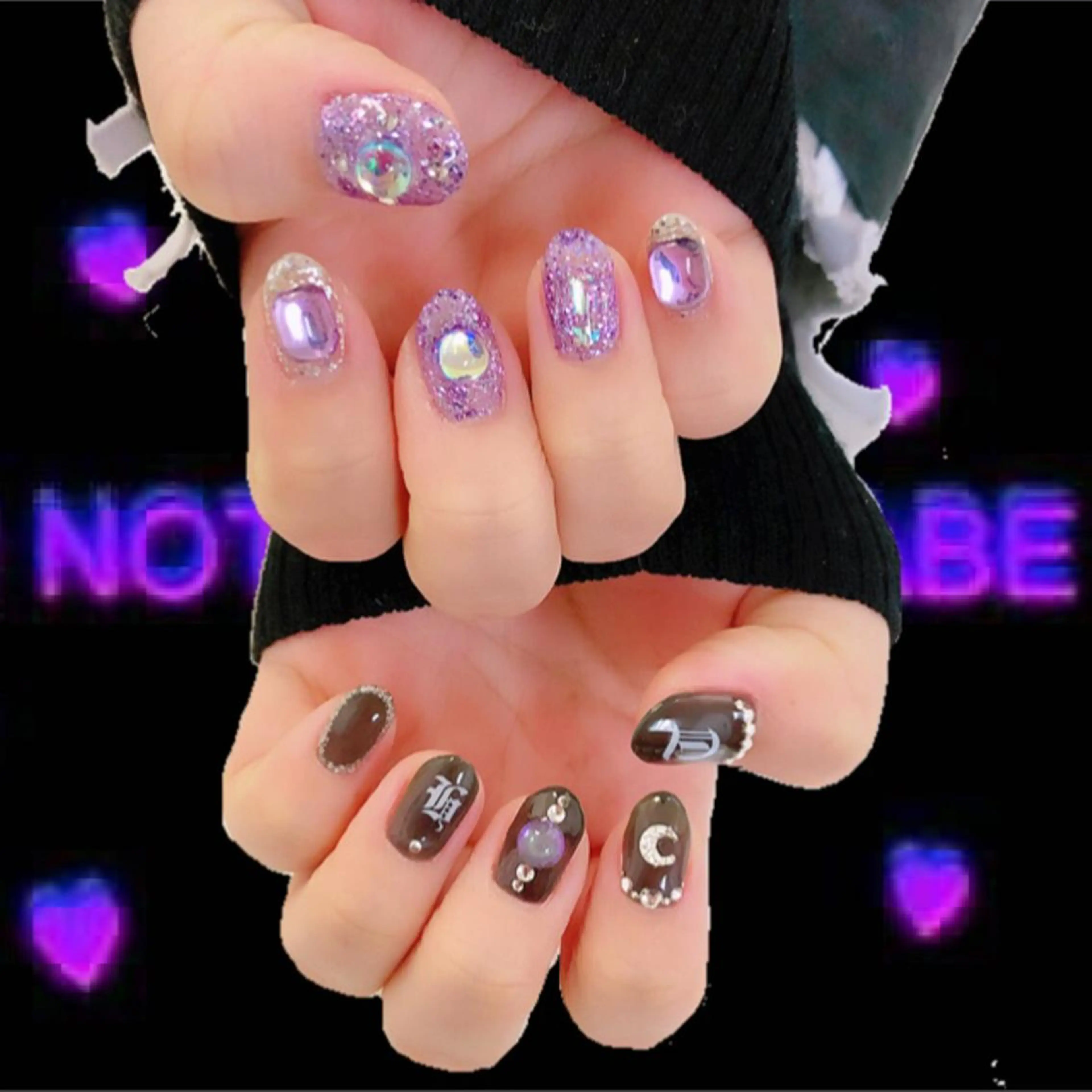 ネイル 持ち込み mi chiのネイルデザイン