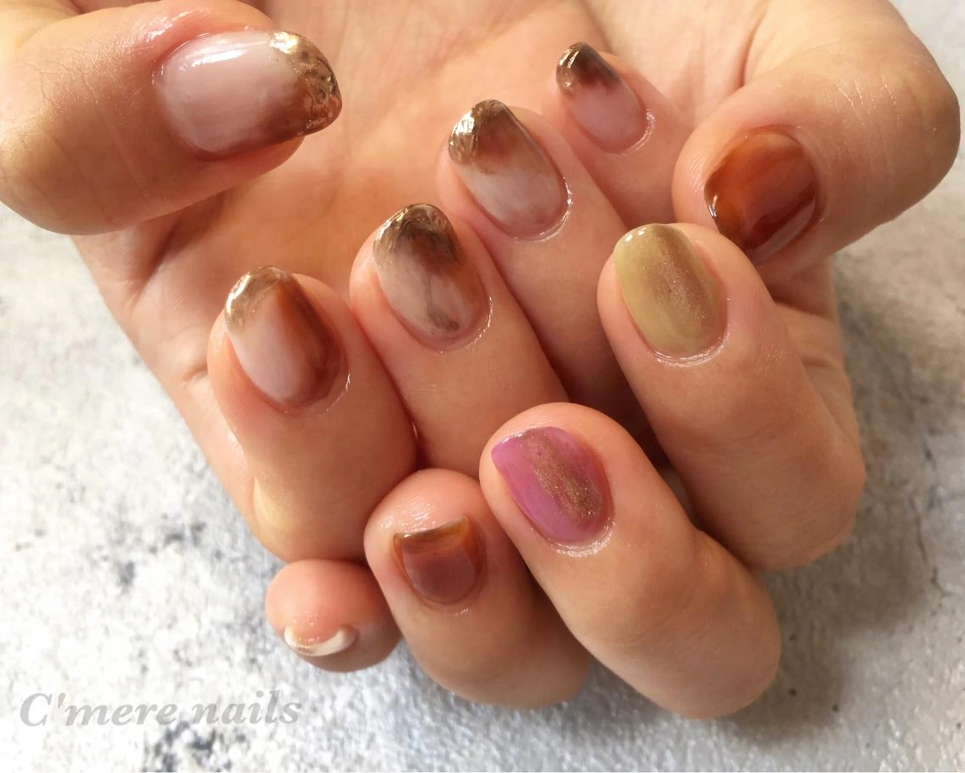 ネイル ハンドネイル C'mere nailsのネイルデザイン