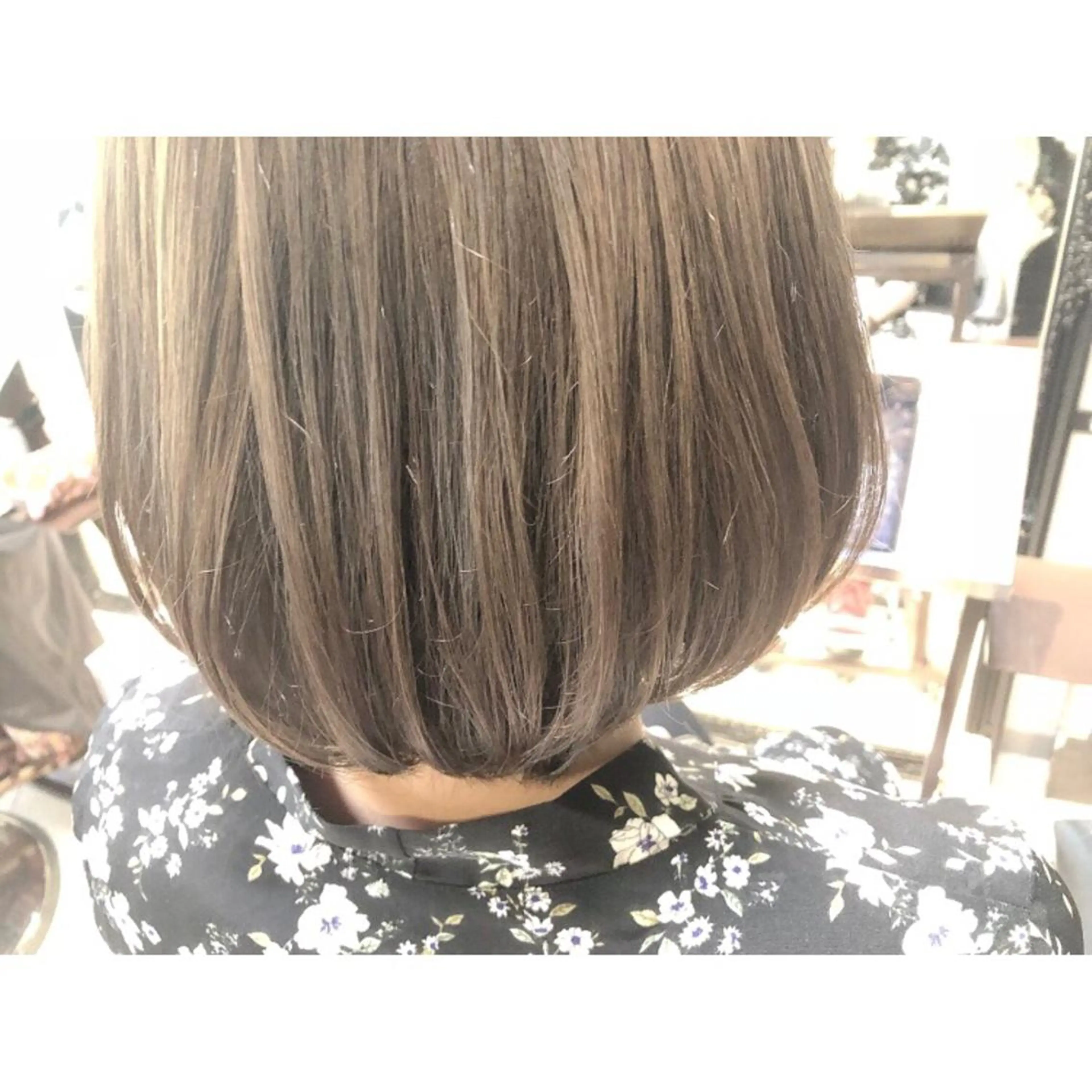 ショート カラー グレージュ Blue所属・透明感カラー 🫰🏻💗 高橋舞のその他イメージ