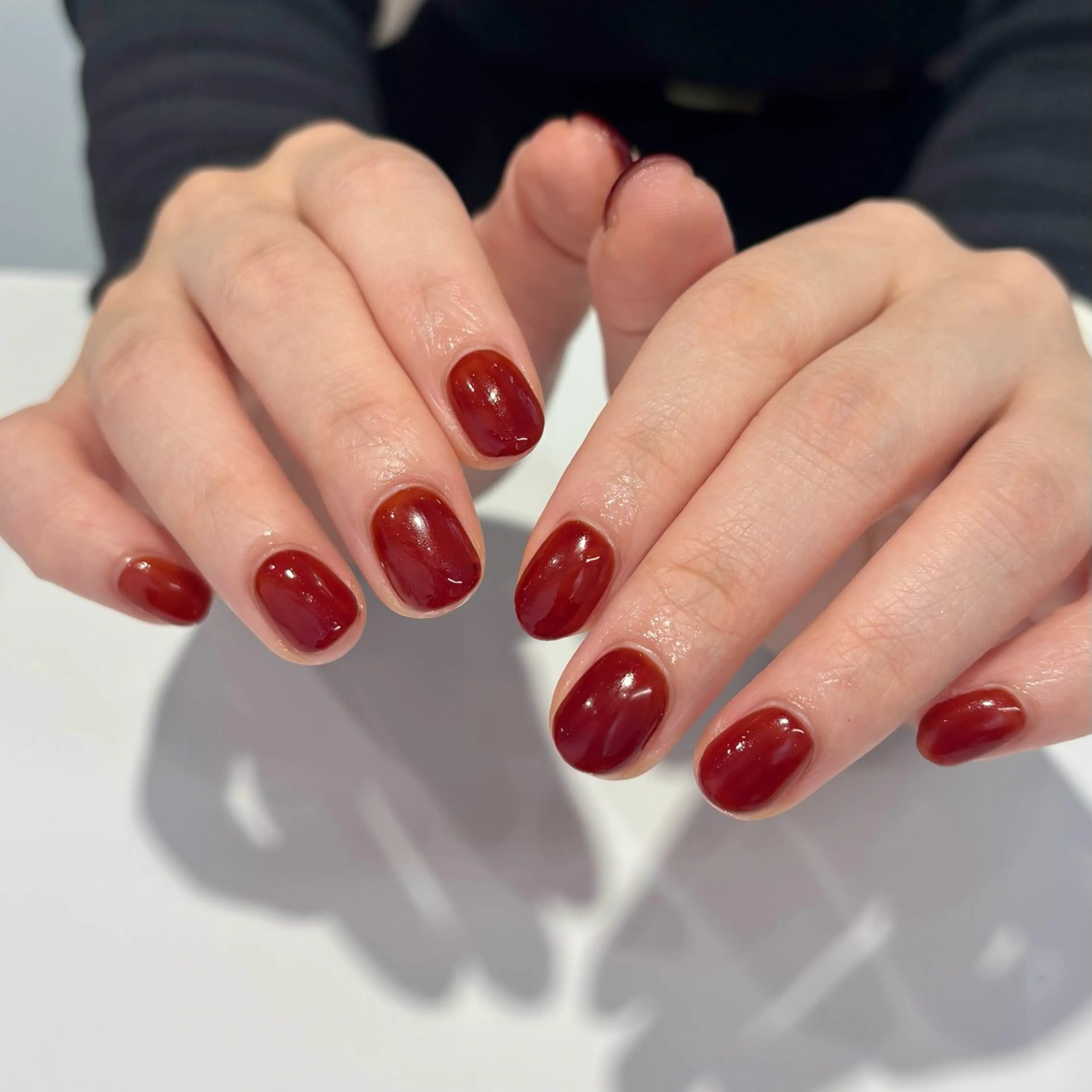 ネイル ワンカラーネイル モデル様募集中♡ Kokomi🍮のネイルデザイン