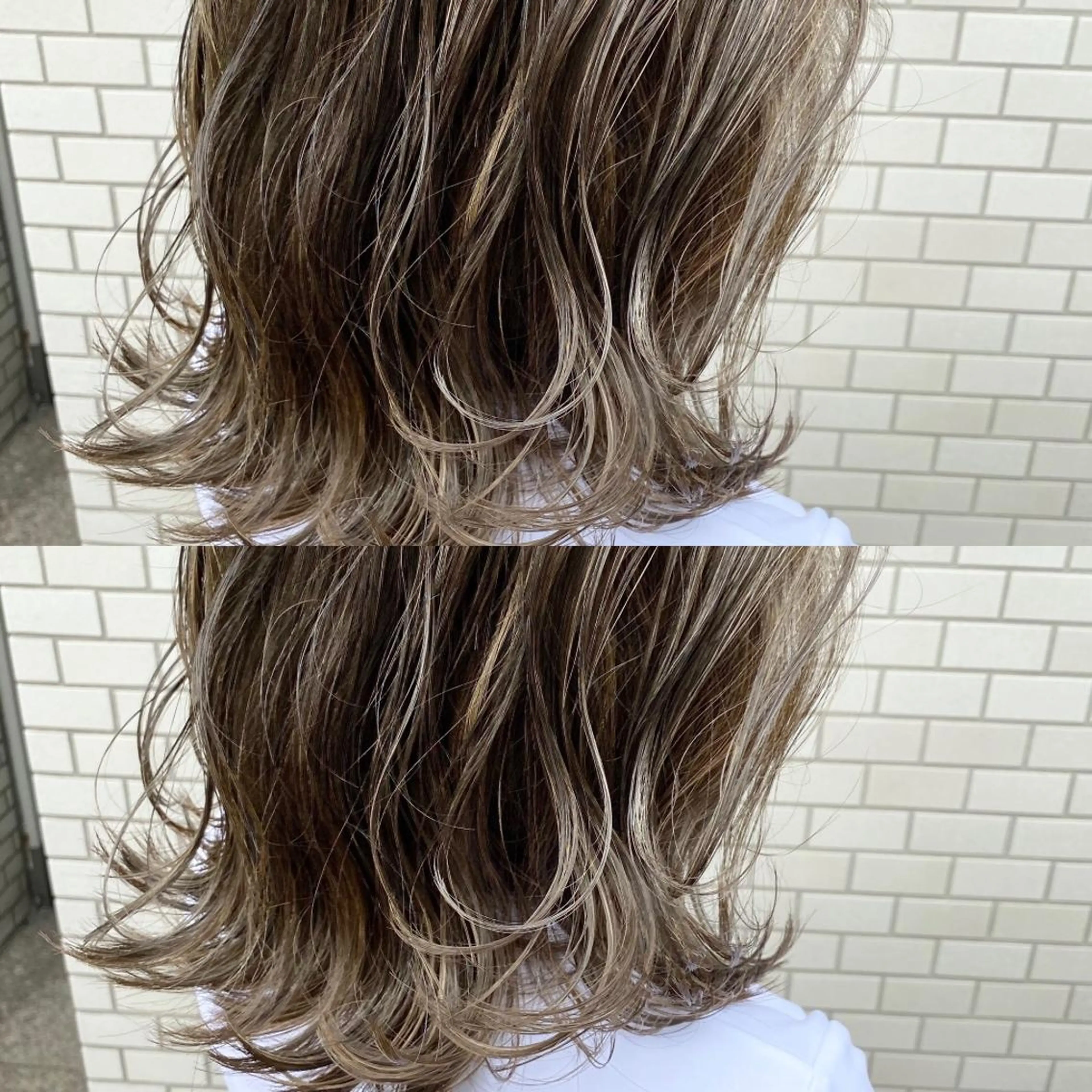 ミディアム アッシュ アッシュグレー アッシュグレージュ ショートが得意✂️ 藤城建太のヘアスタイル