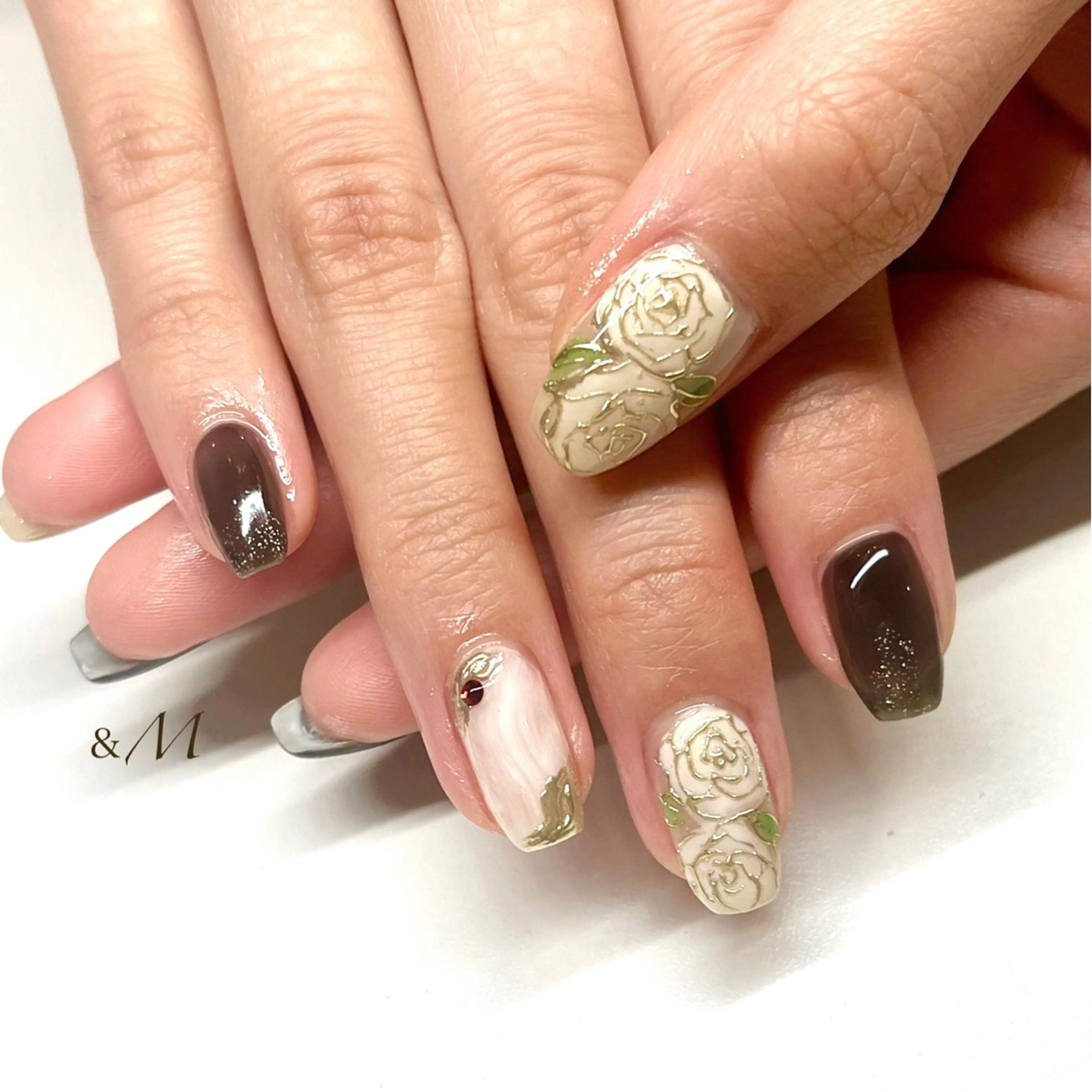 ネイル アンドエム ＆Ｍのネイルデザイン