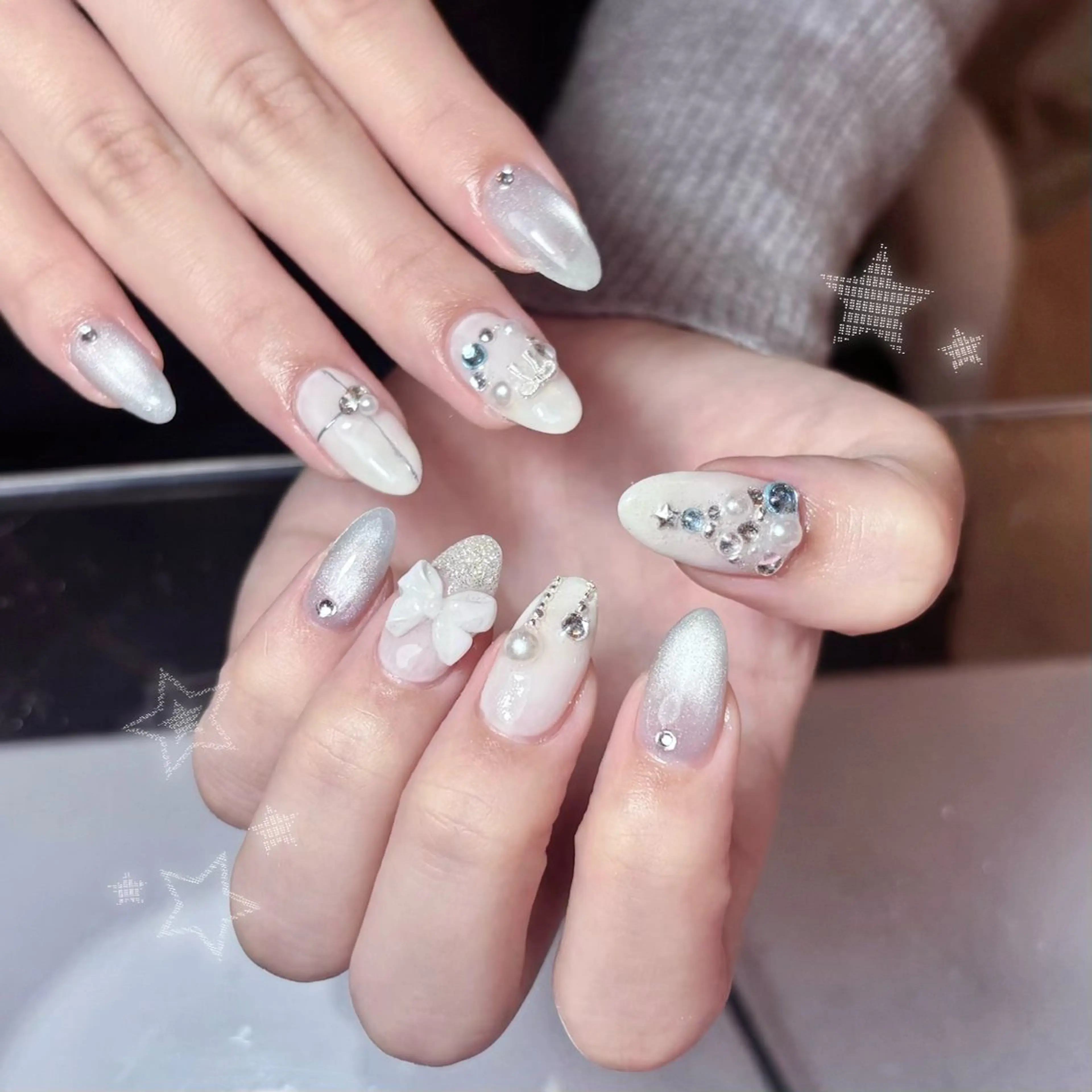 ネイル ハンドネイル Yudia🎀 Momokaのネイルデザイン