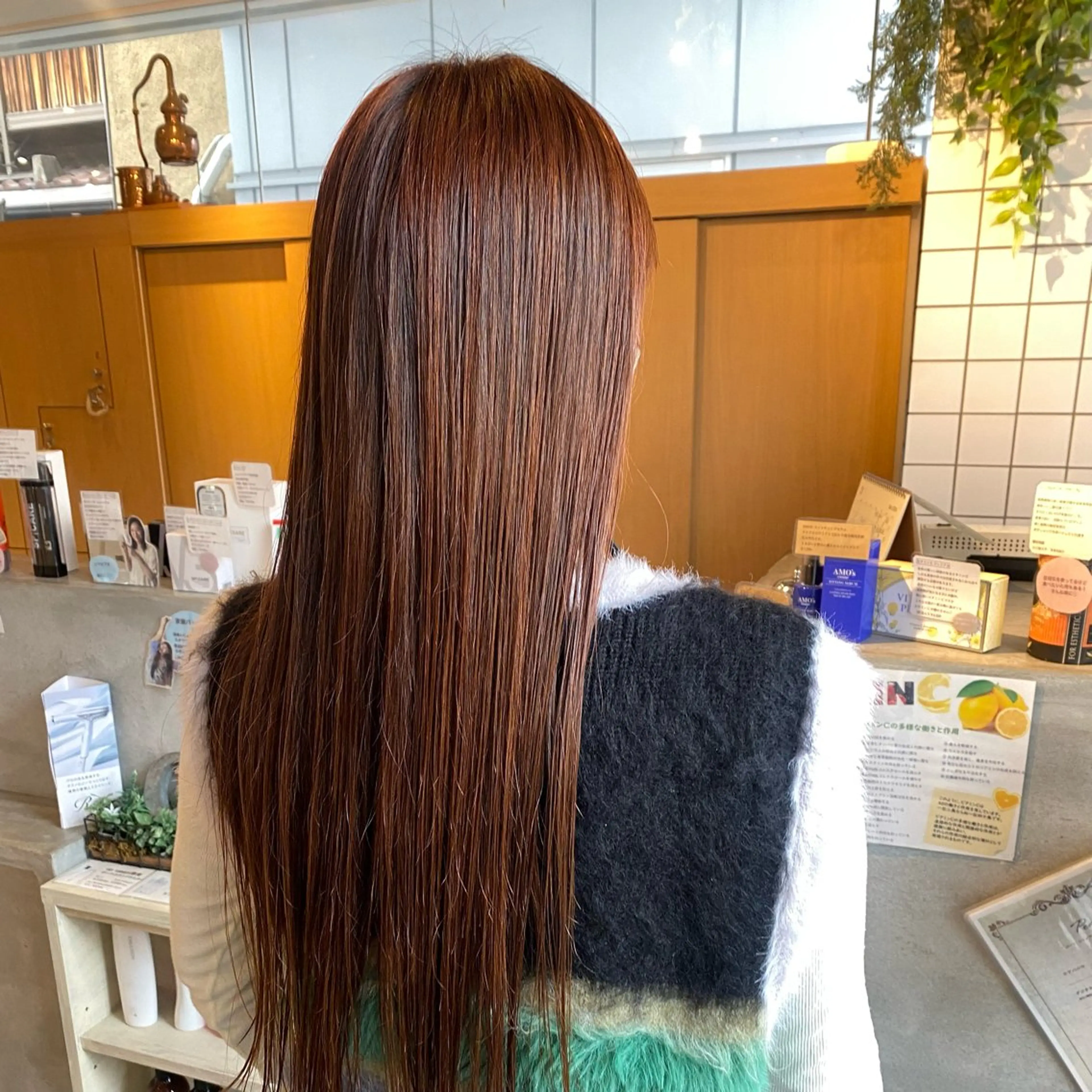 ロング カラー MASHU Grandvase所属・めい/ カットモデル無料のヘアスタイル