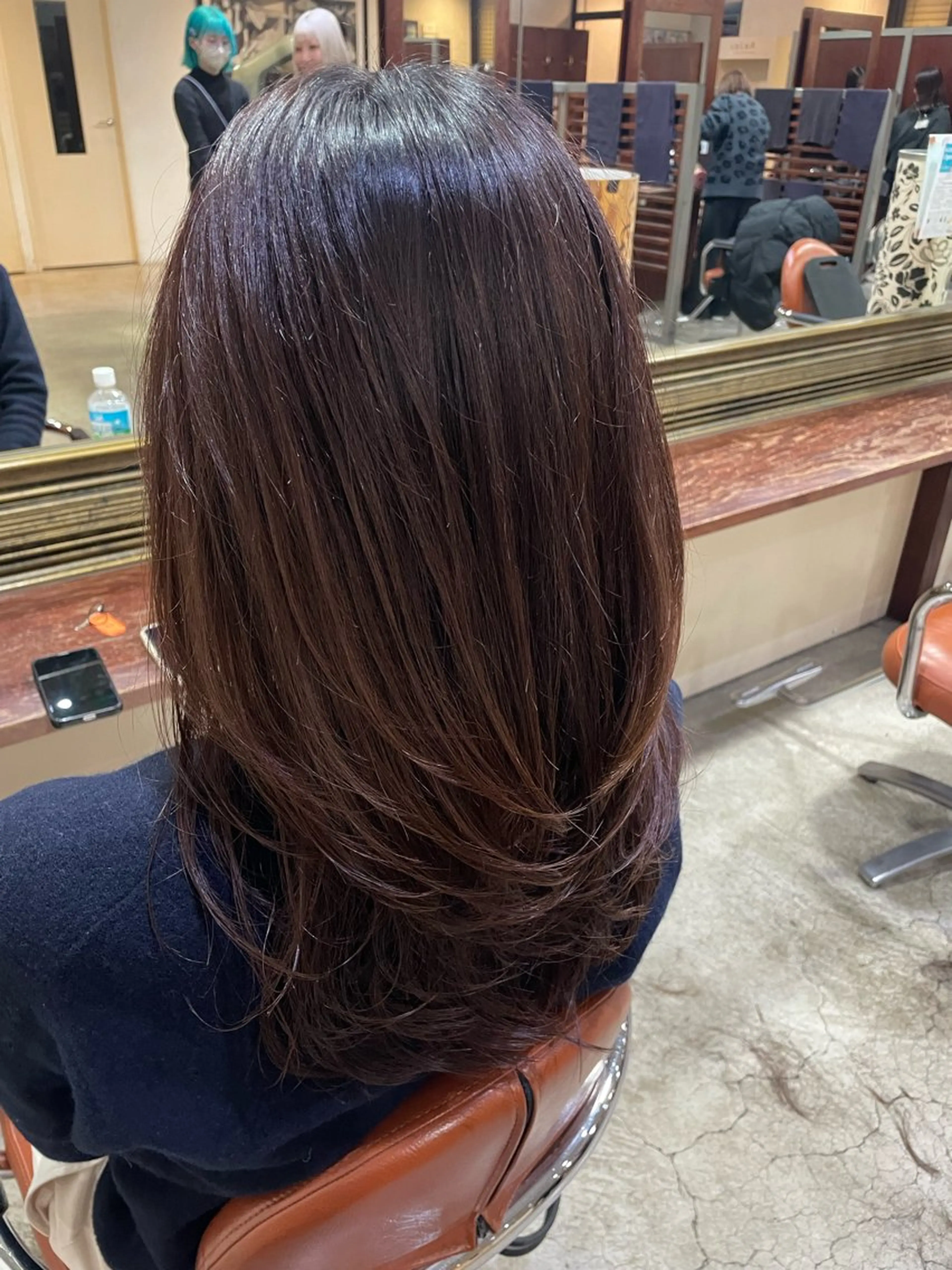 ロング ロングレイヤー レイヤーカット ロング メンズカット/ ミズマチタクミ✂️のヘアスタイル