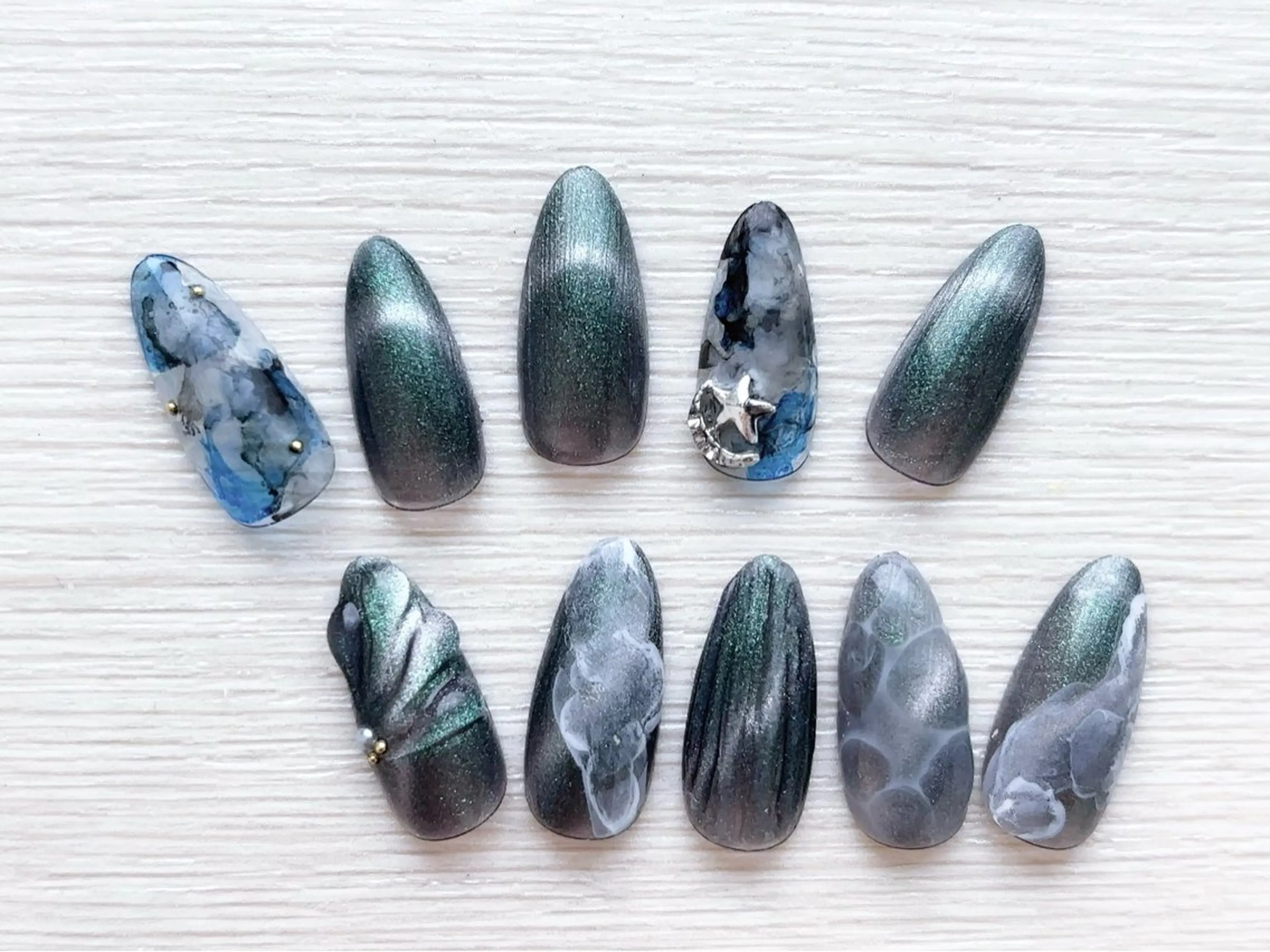 ネイル ハンドネイル 🦋Kiyomi. 🦋のネイルデザイン