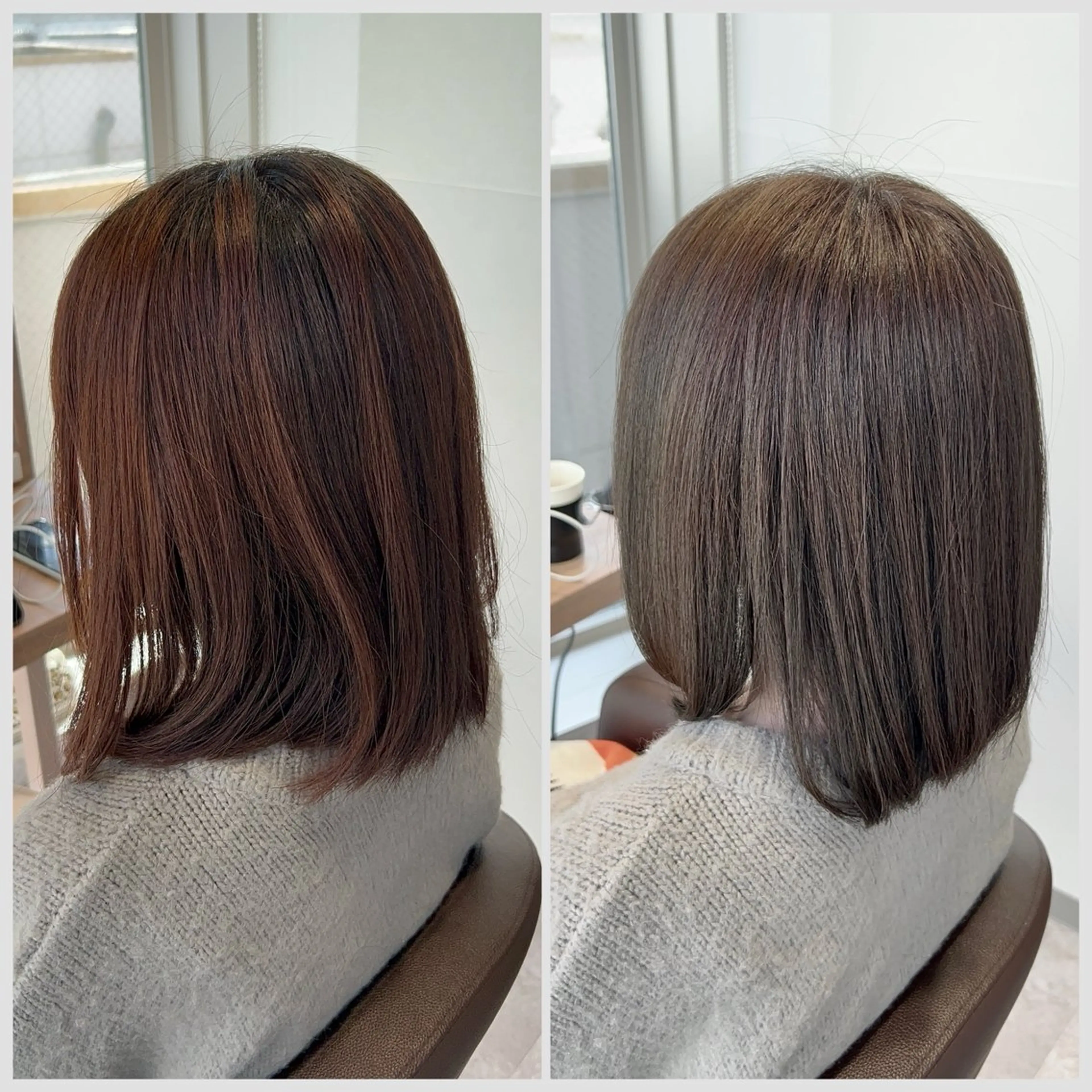 ミディアム カラー カット ヘアカラー SALOWIN 神戸三宮店所属・【三宮/ブリーチ なしカラー】高田祐也のヘアスタイル