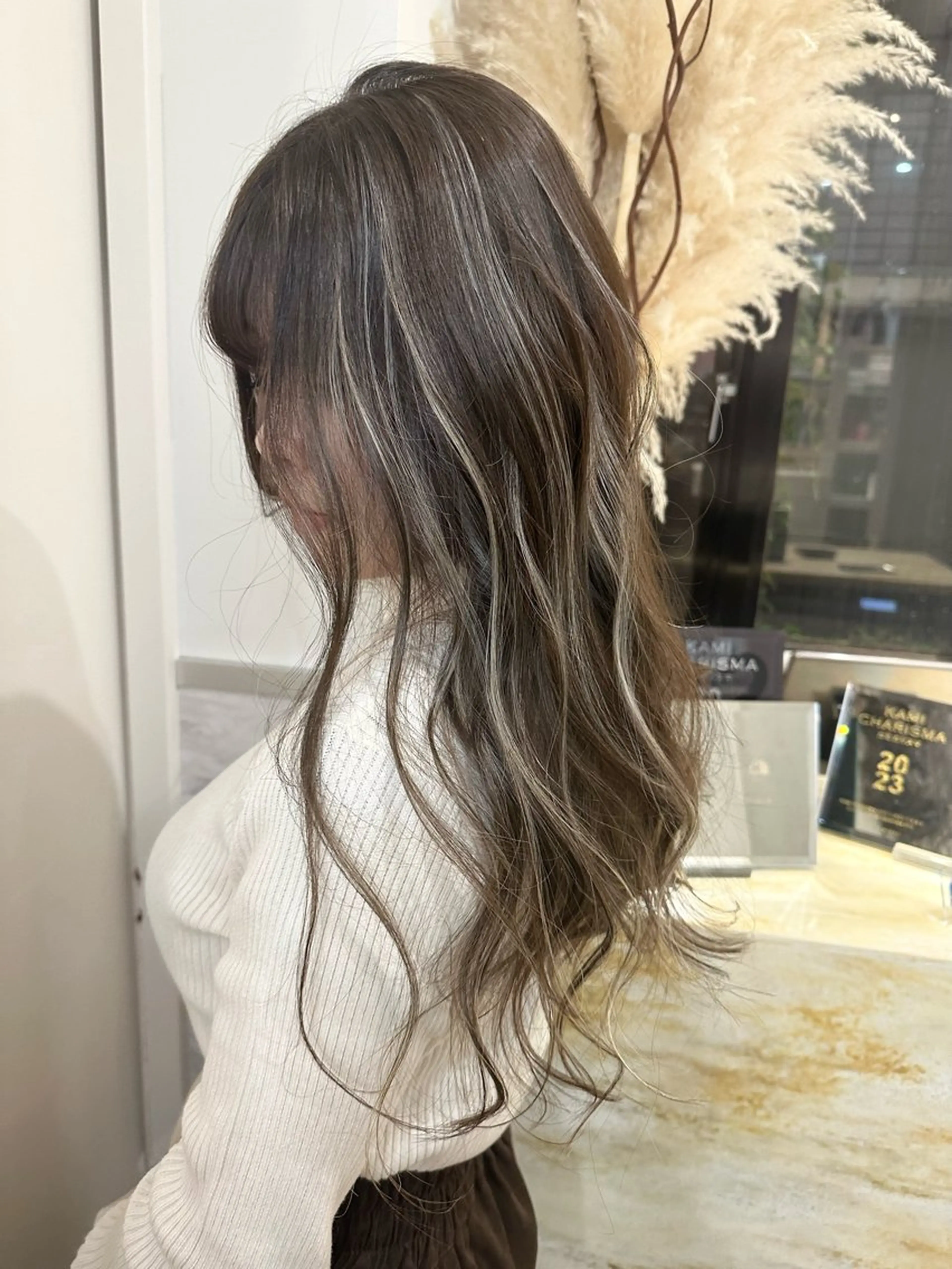 ロング カラー パーマ メンズ Dimo＆所属・ハイライトカラー /ダイスケのヘアスタイル