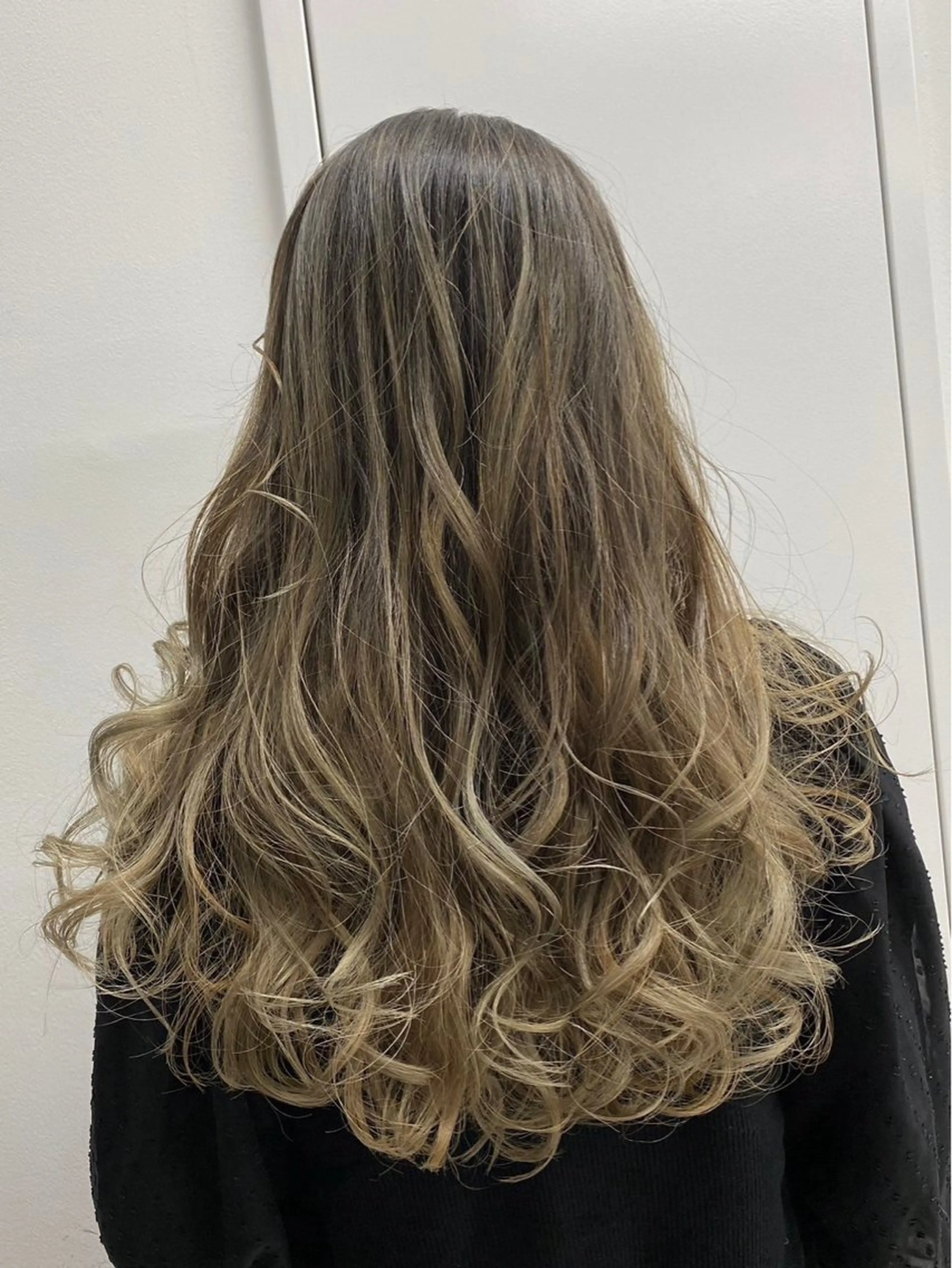 ロング カラー パーマ ロング amble luxe 髪質改善 💕のヘアスタイル