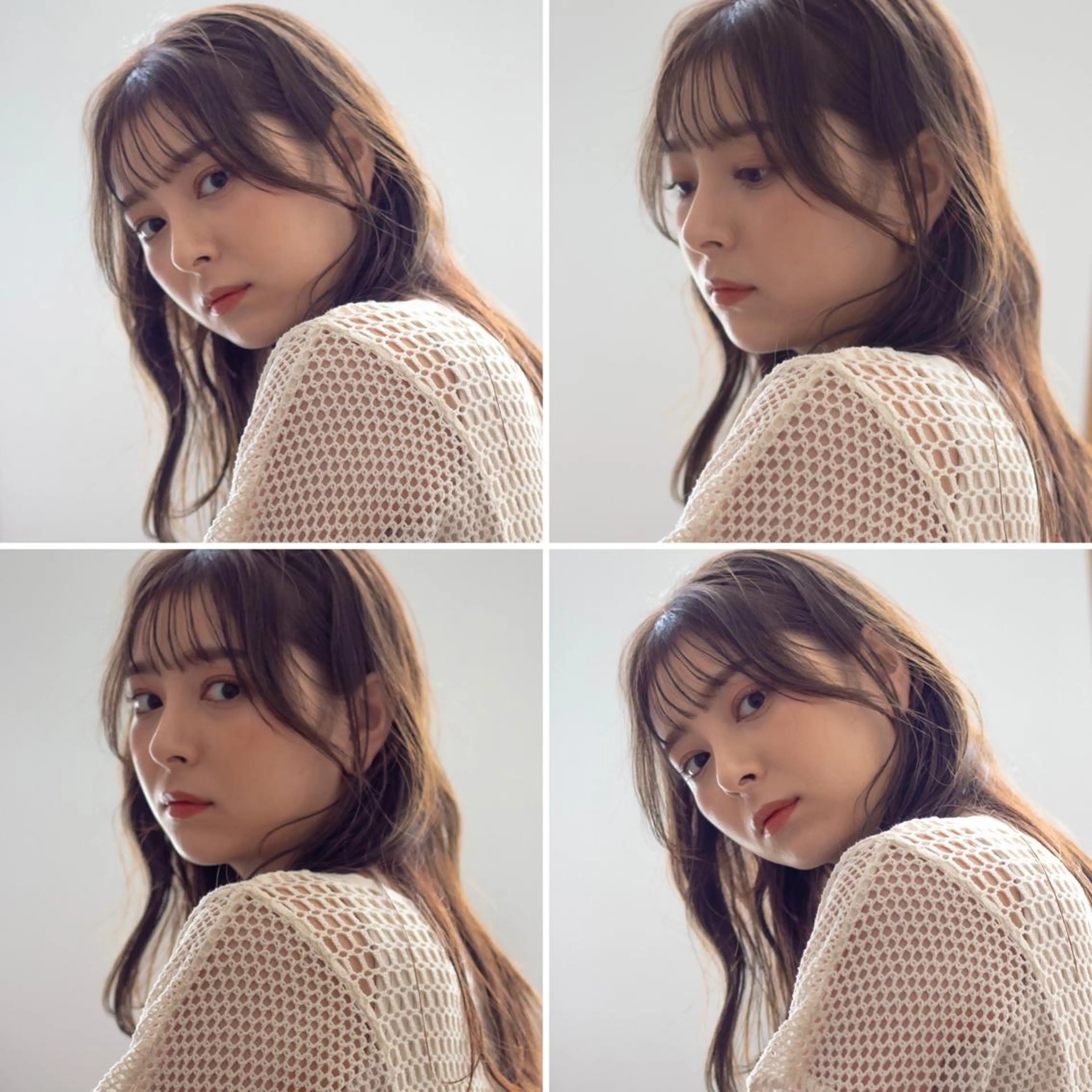 セミロング カラー THE DAY所属・AKI HASHIMOTOのヘアスタイル