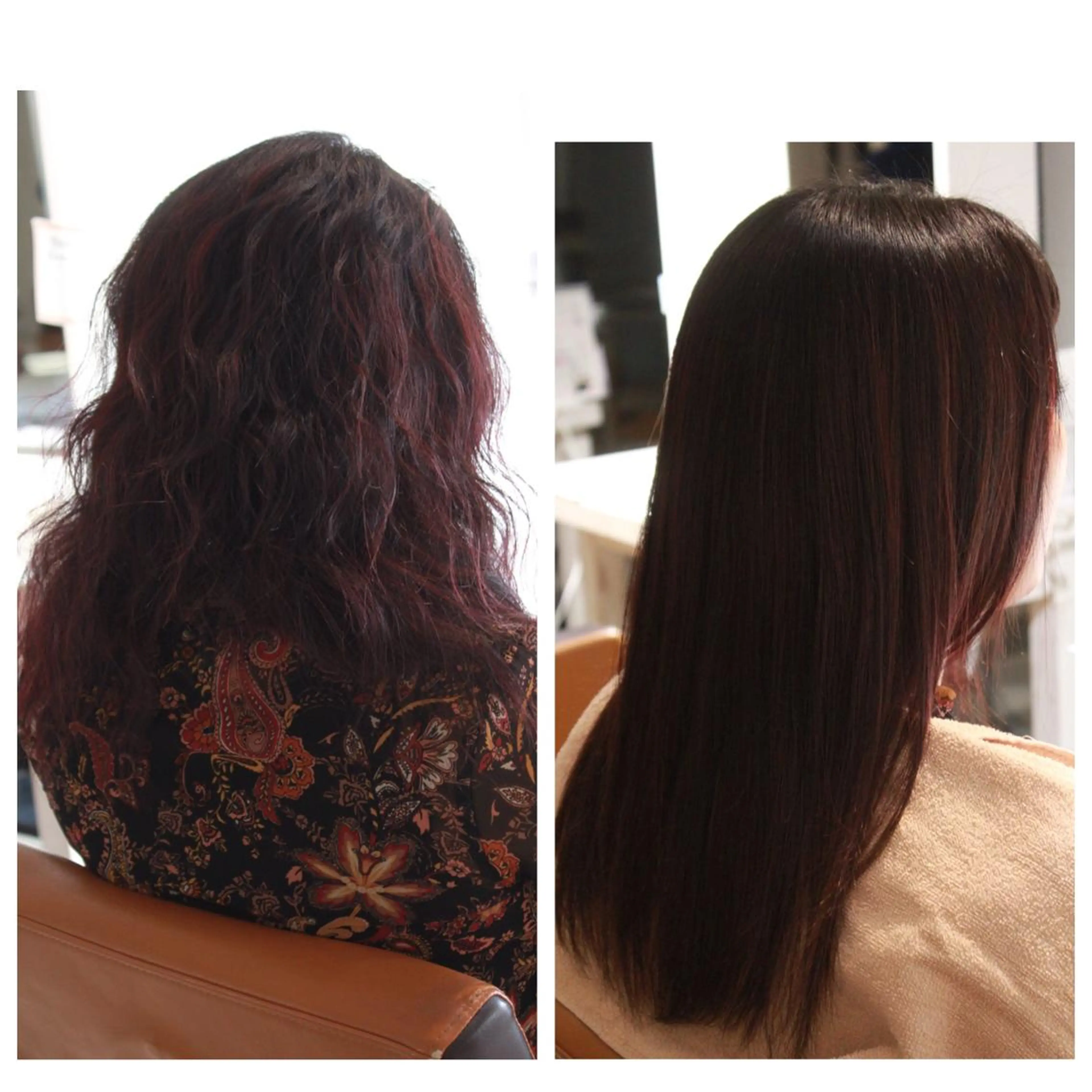 セミロング ハイライト 縮毛矯正＆髪質改善特化型サロン所属・髪質改善＆縮毛矯正 三上大地のヘアスタイル