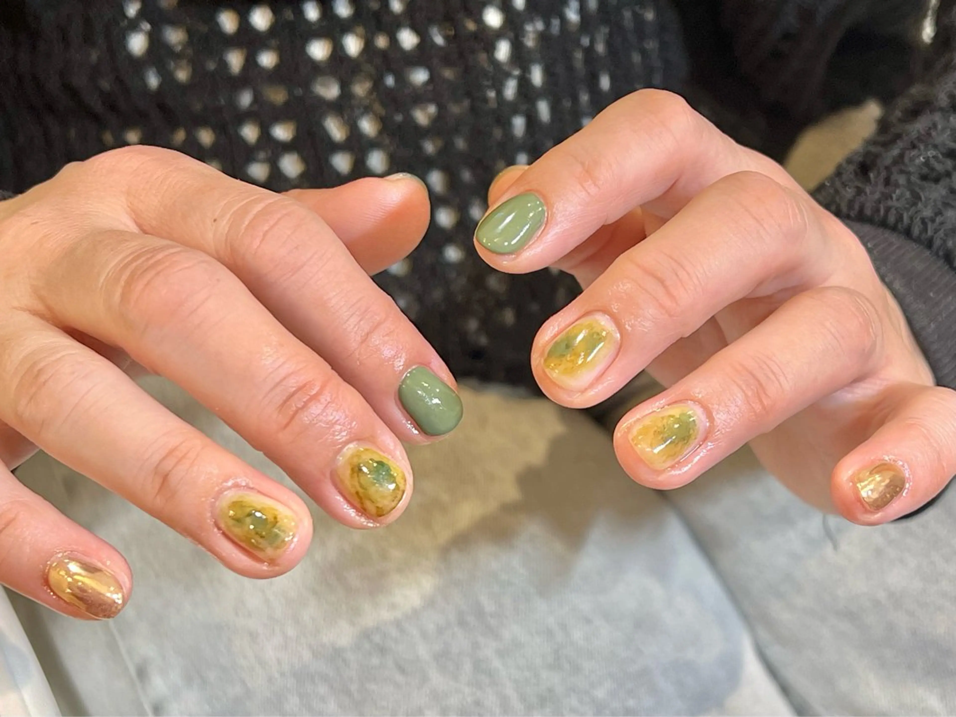 ショート ハンドネイル eyelash  & nail Noi 松戸店【ノイ】所属・武田 莉咲のネイルデザイン