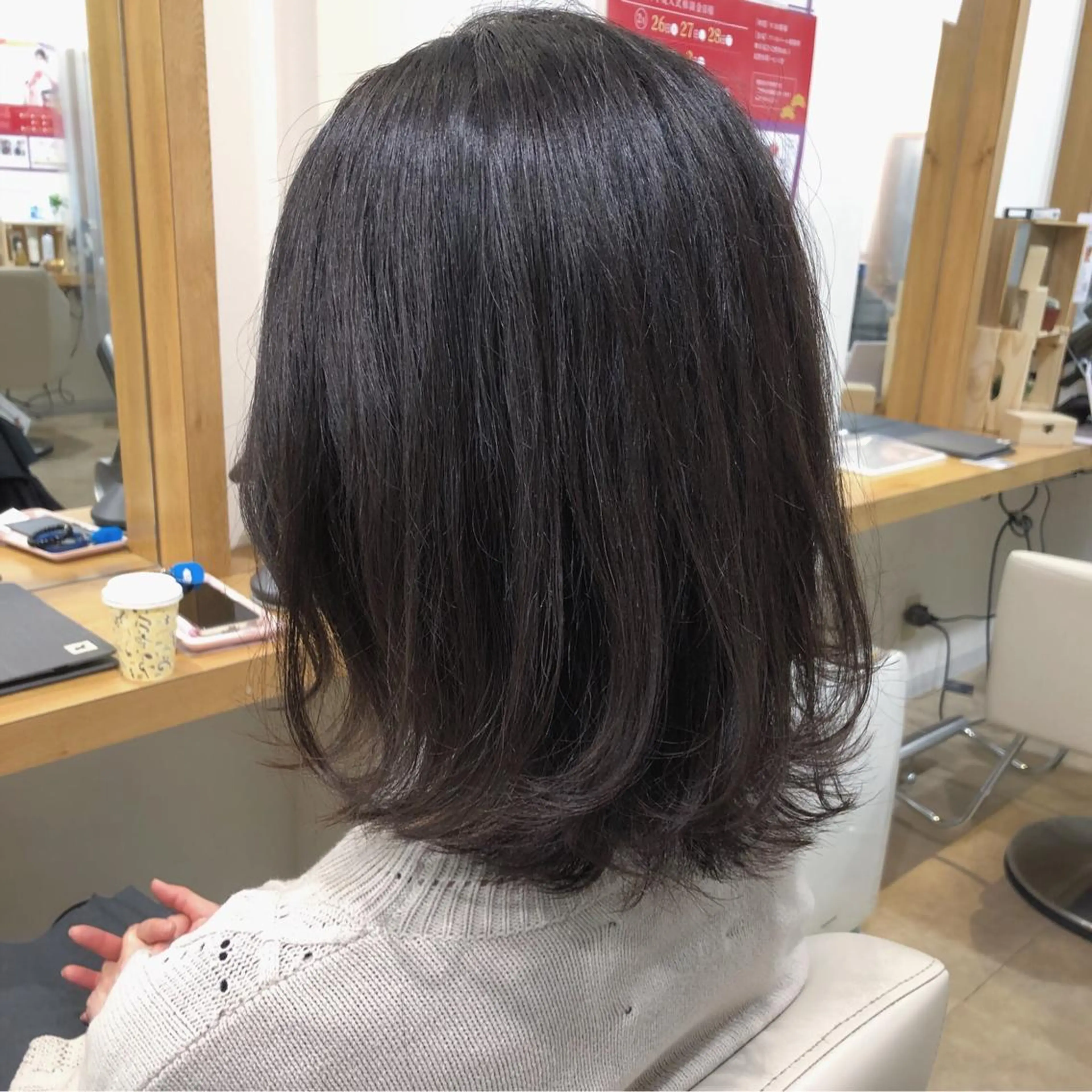 ミディアム カラー 髪質改善とカラー特化 ✨Hito.nowaのヘアスタイル