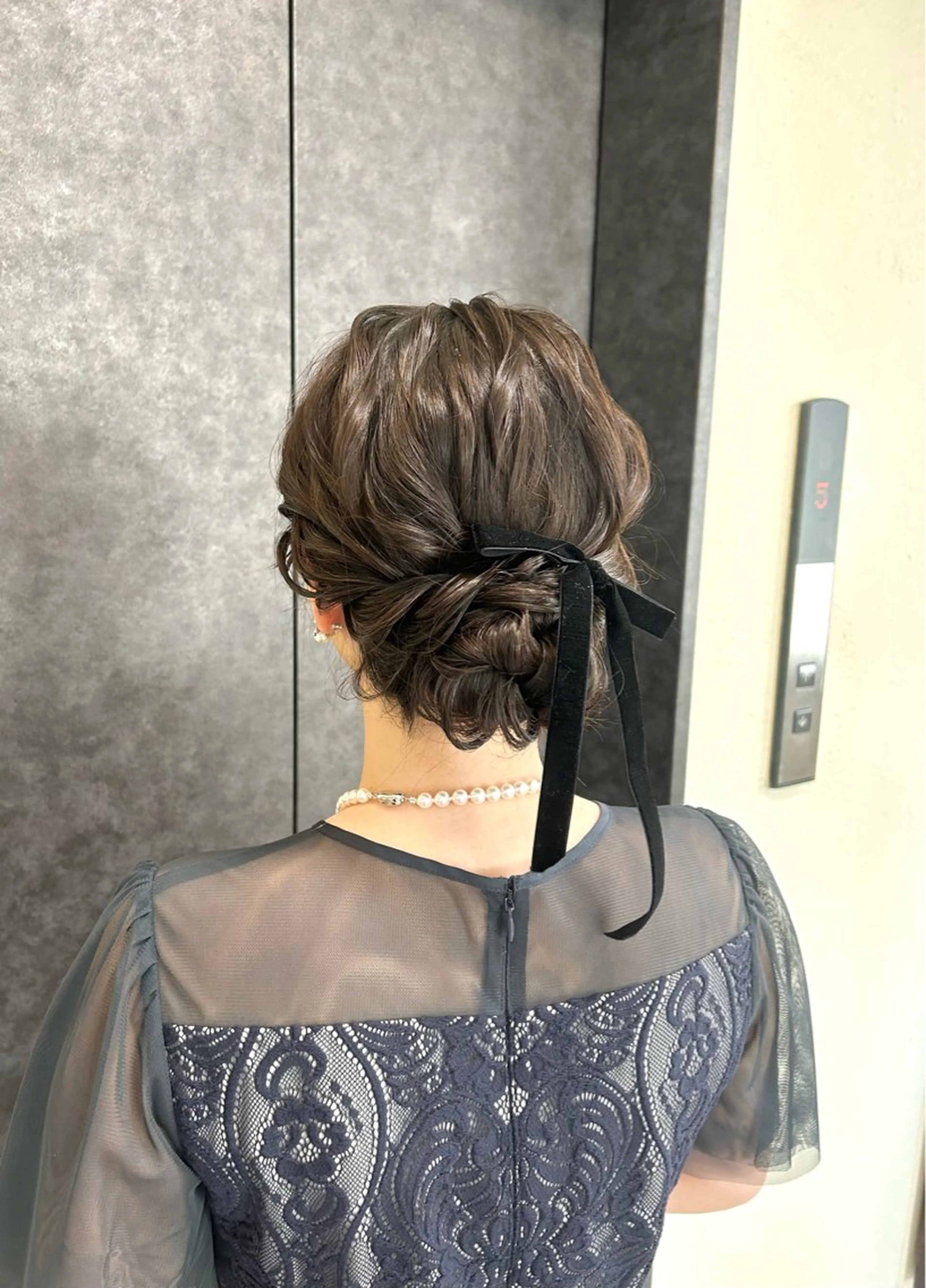 セミロング ヘアセット 平沼 葉津紀のその他イメージ