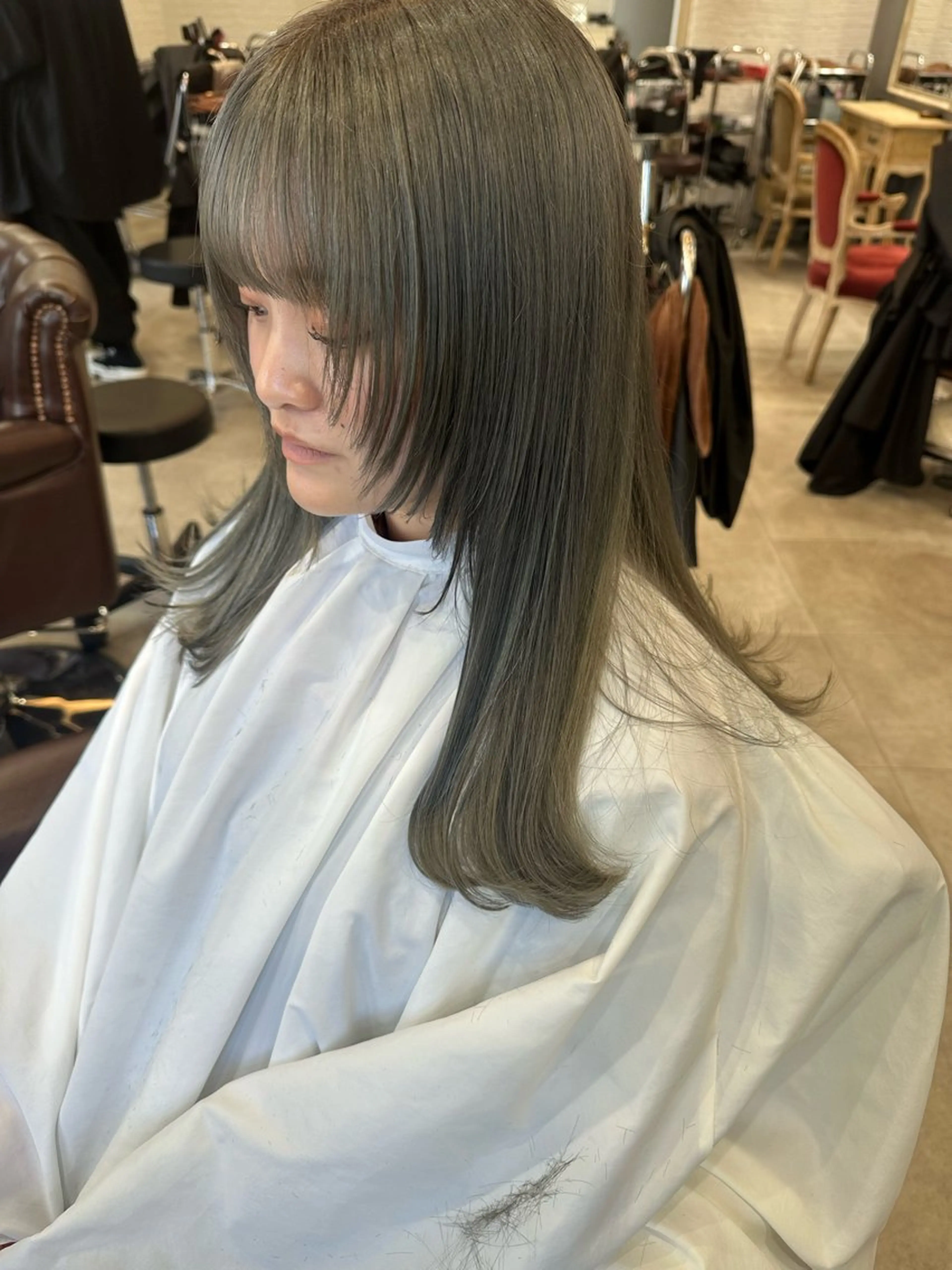 ロング カット トリートメント Rubik's茶屋町 MARINのヘアスタイル