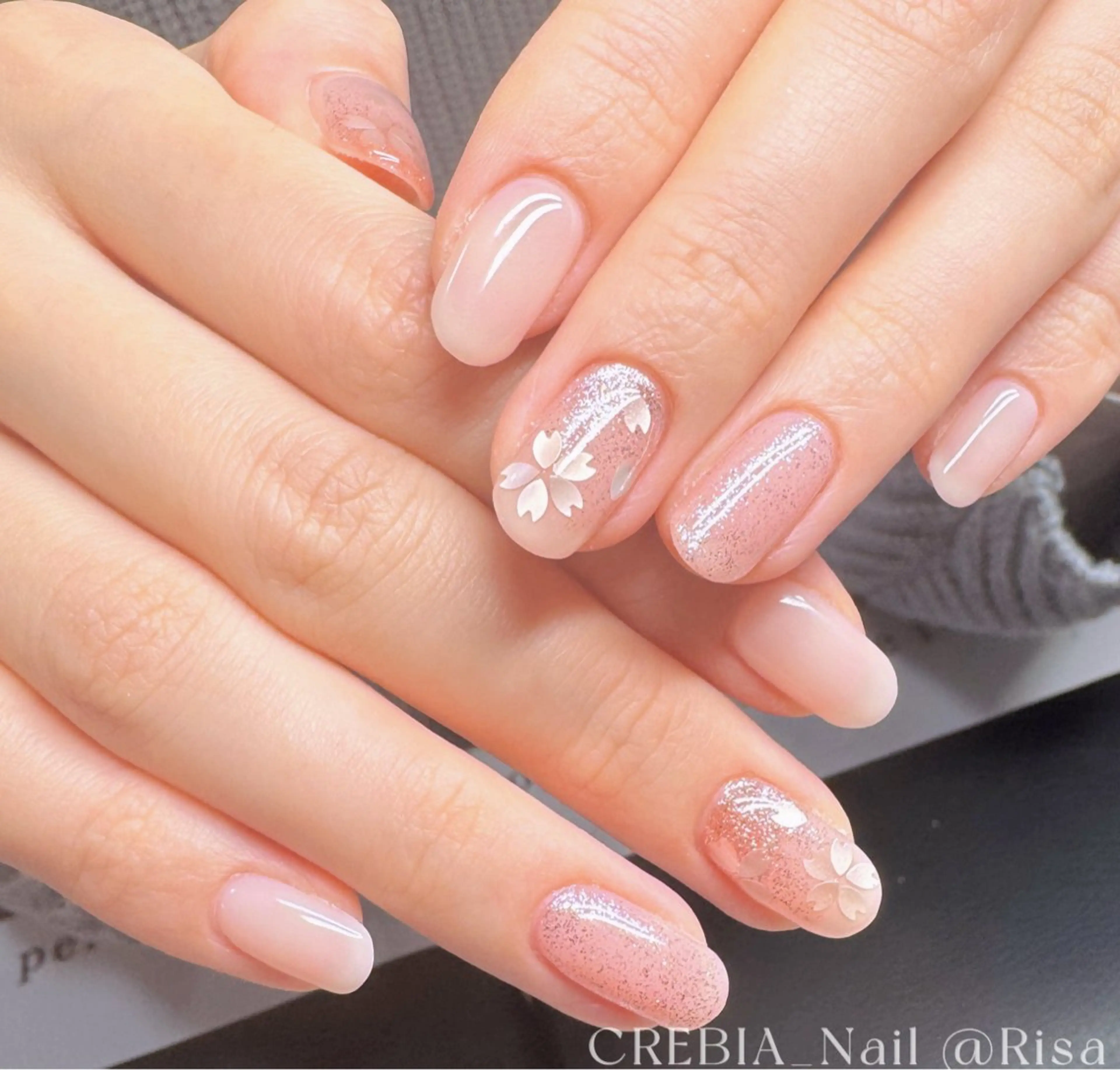 ネイル CREBIA beaute ネイル部所属・CREBIA @Risaのネイルデザイン