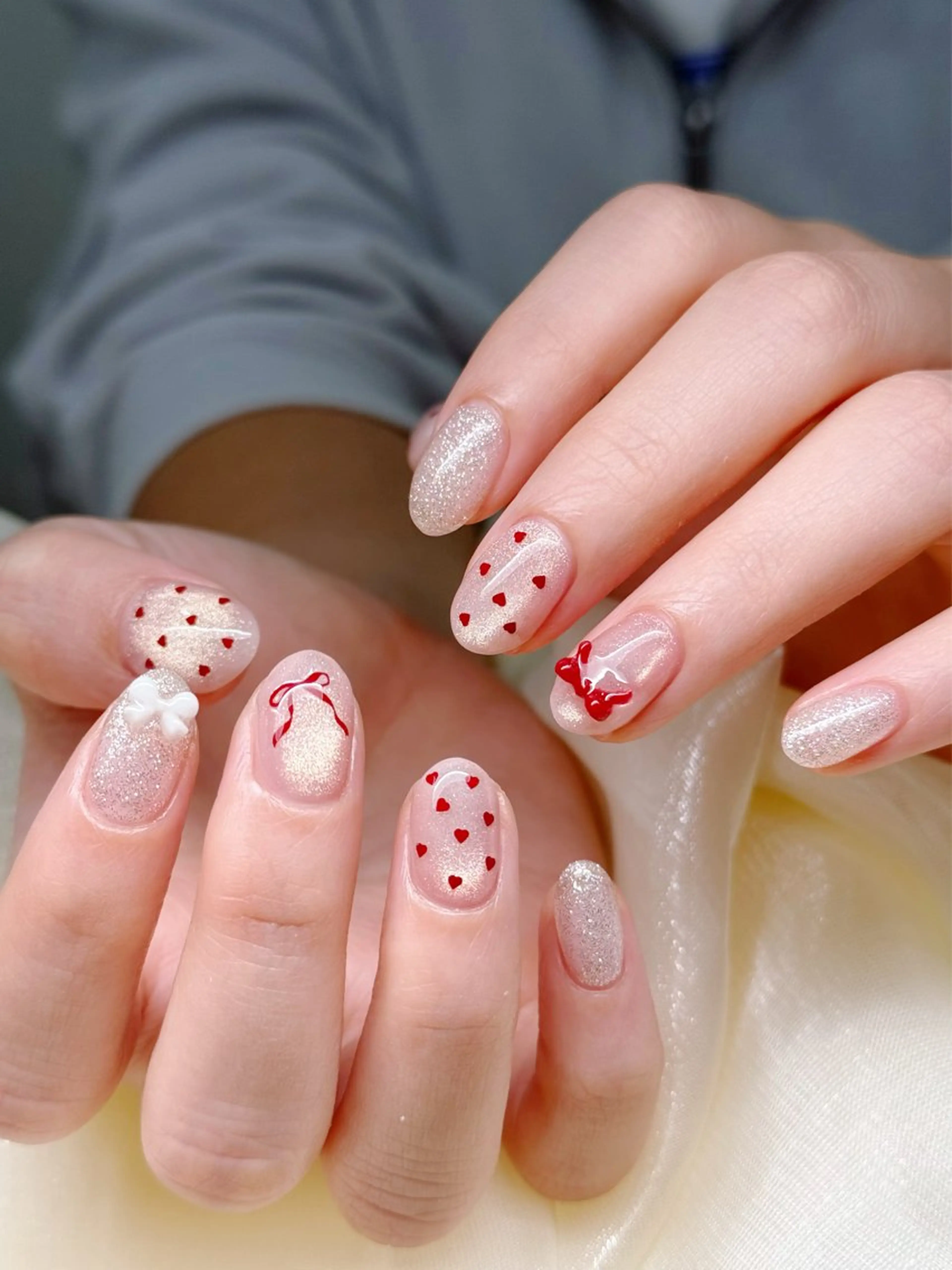 ネイル フレンチネイル マグネットネイル シンプルネイル ネイルチップ ハンドネイル NAILS 168 池袋西口駅前店のネイルデザイン