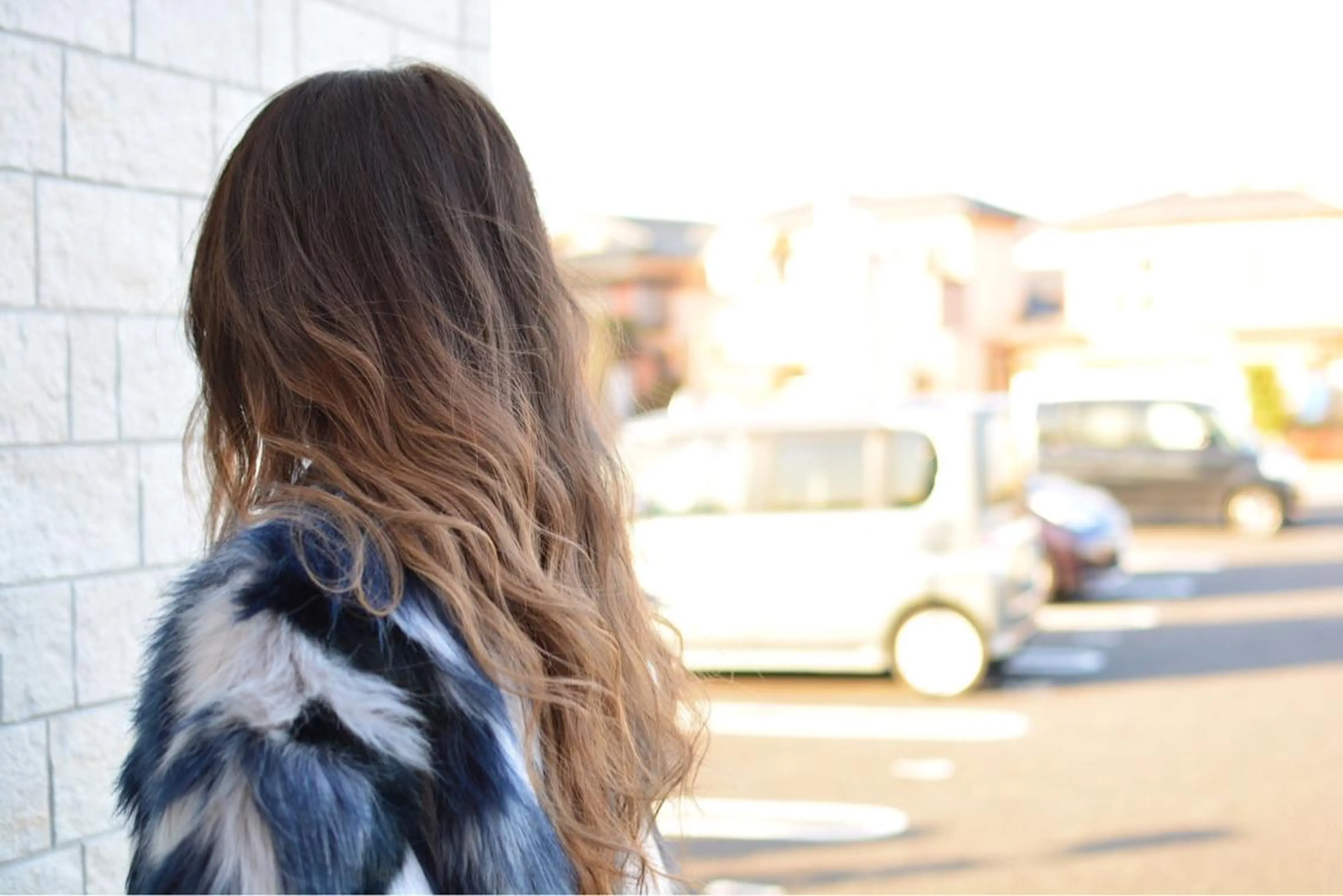 ロング カラー アッシュ バレイヤージュ ベージュカラー レイヤーカット times salon  by blink所属・信原 獎人のヘアスタイル