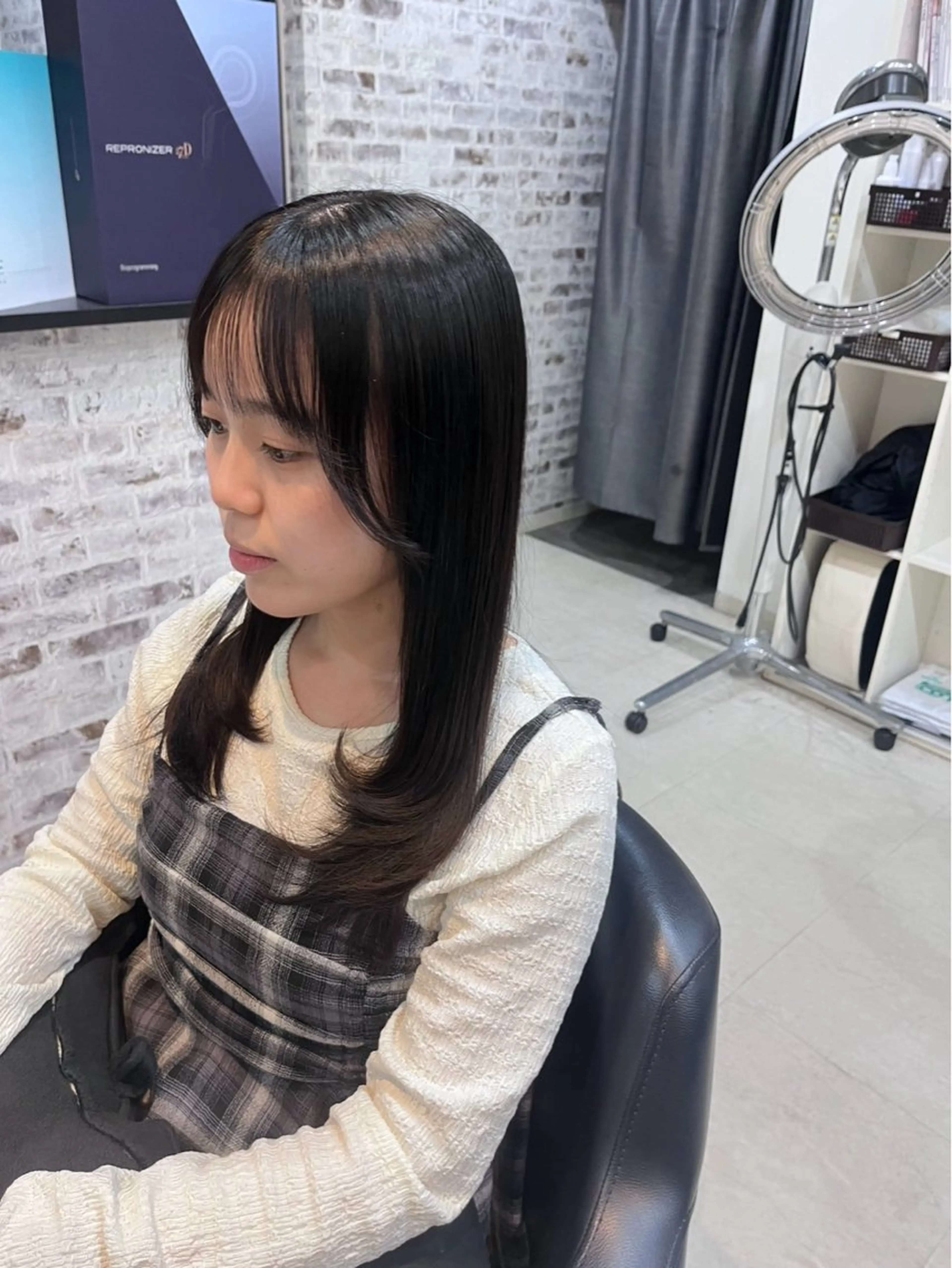 New【髪を綺麗にしたい】プレミアム美髪矯正+髪質改善高保湿Wトリートメントの写真