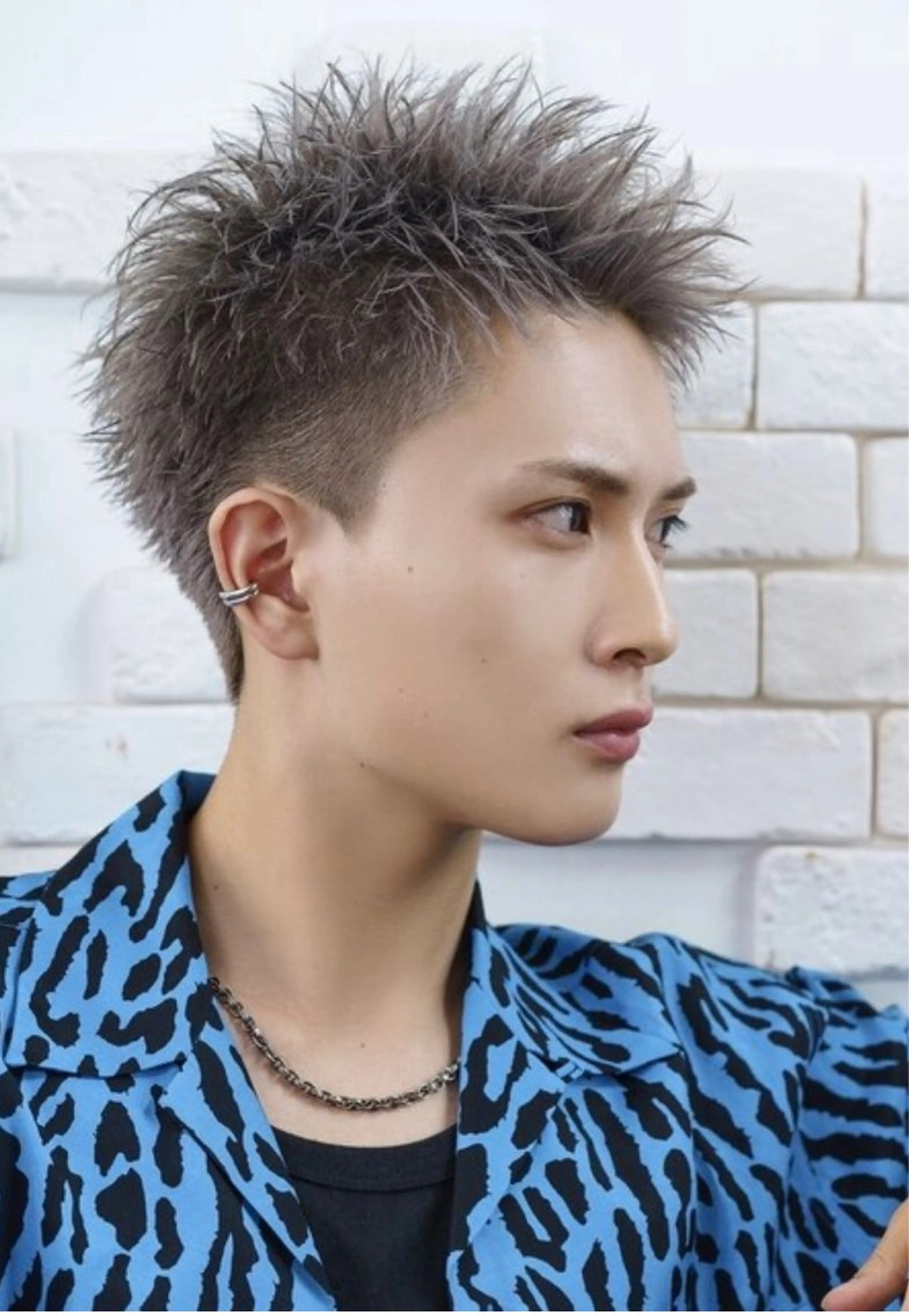 メンズ sand 大阪梅田所属・ショートパーマ🌀 ✂︎小寺仁紫のヘアスタイル