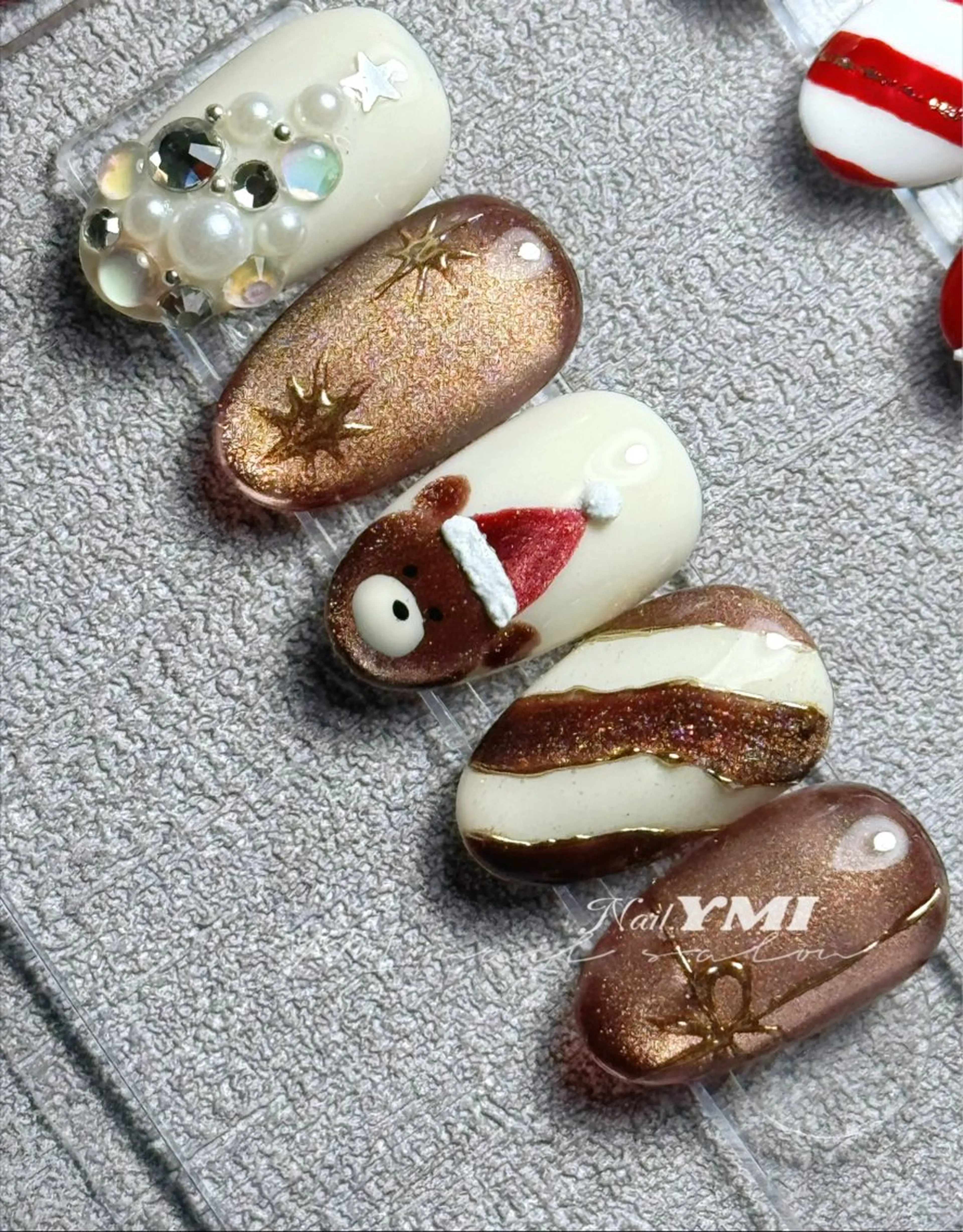 クリスマス定額ネイル【オフあり】の写真