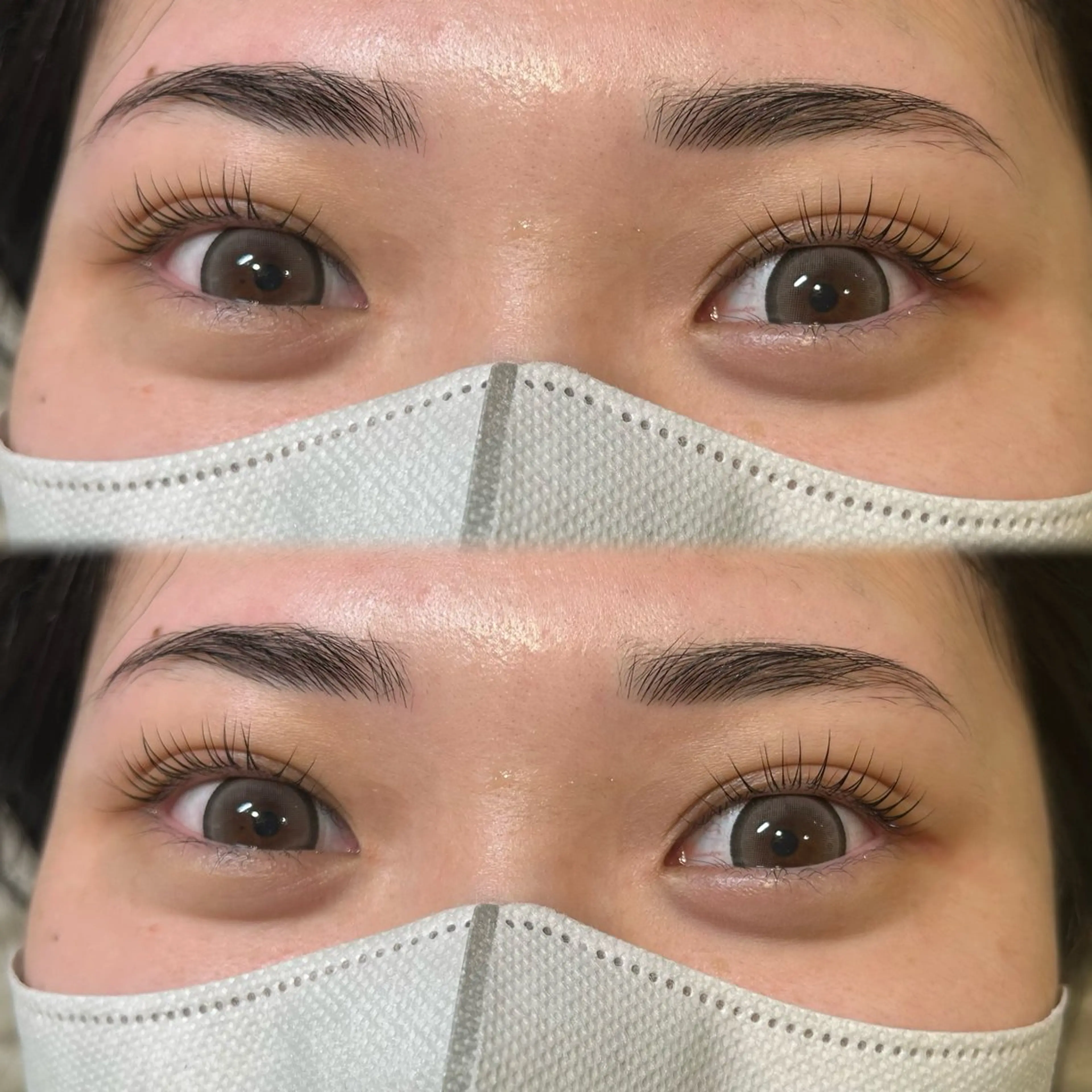 マツエク・マツパ キュート 山田 侑奈のヘアスタイル