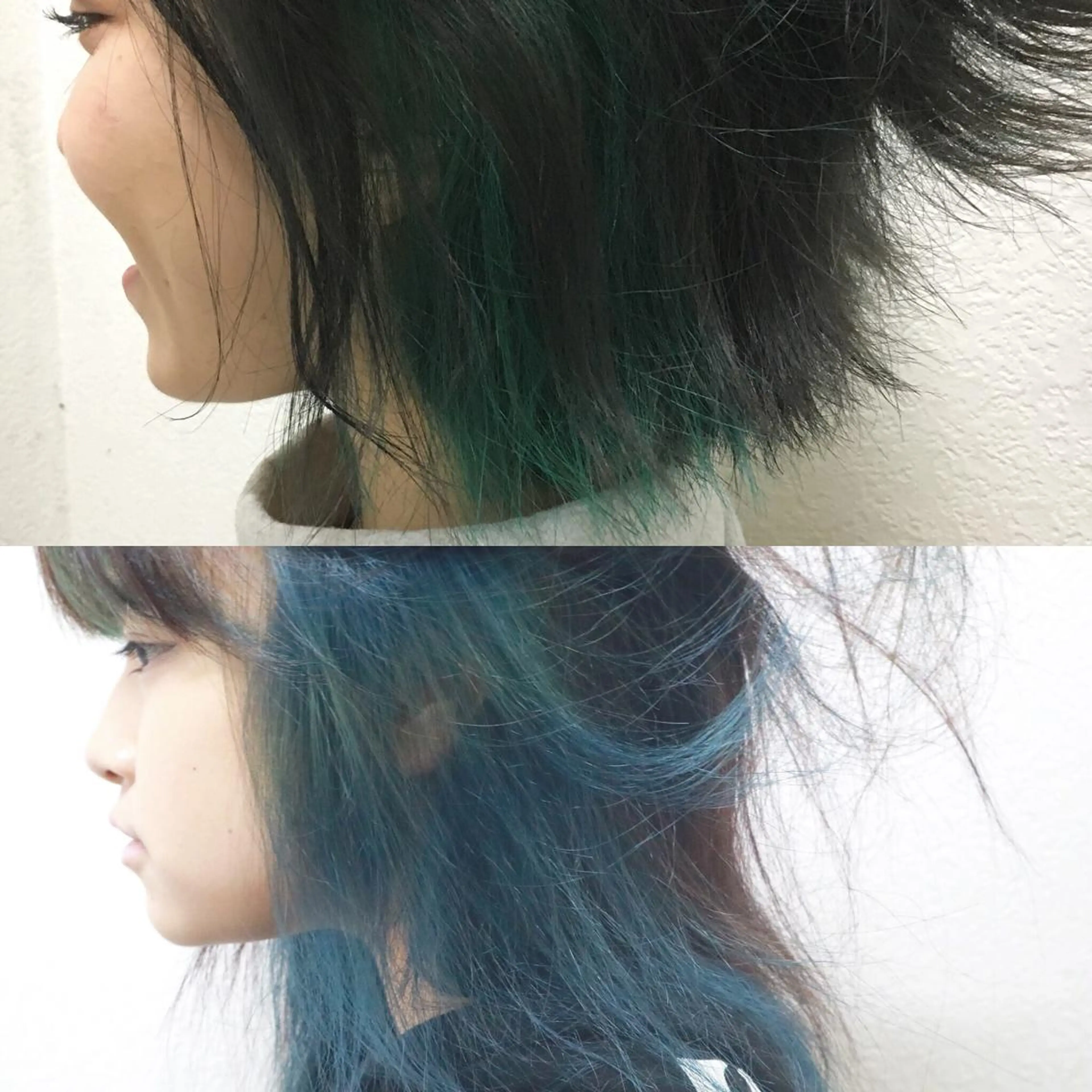 ショート カラー インナーカラー JIL BLAN 京都のヘアスタイル