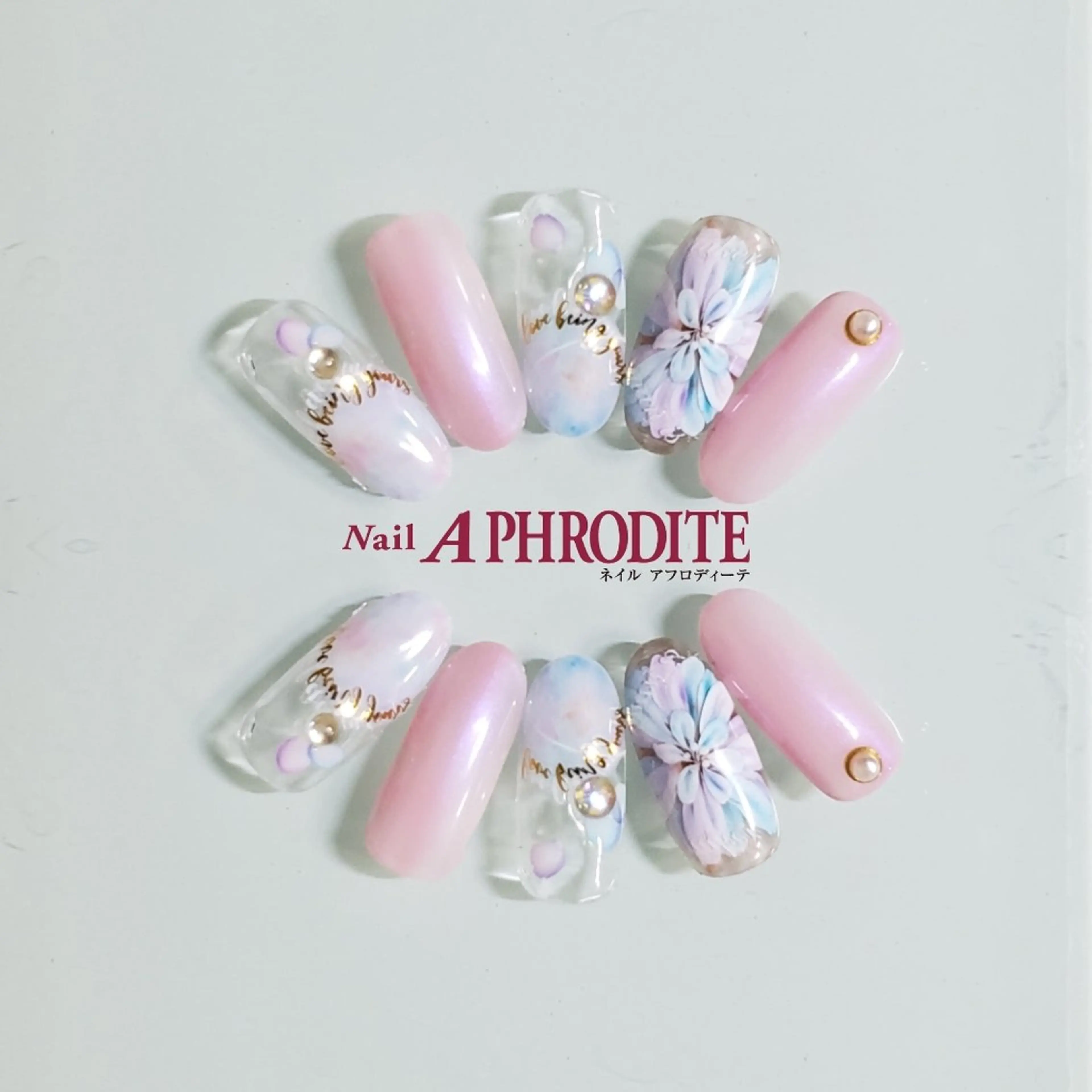 ネイル ジェルネイル ニュアンスネイル スカルプネイル ソフトジェル ネイルチップ ハンドネイル Nail  Aphroditeのネイルデザイン