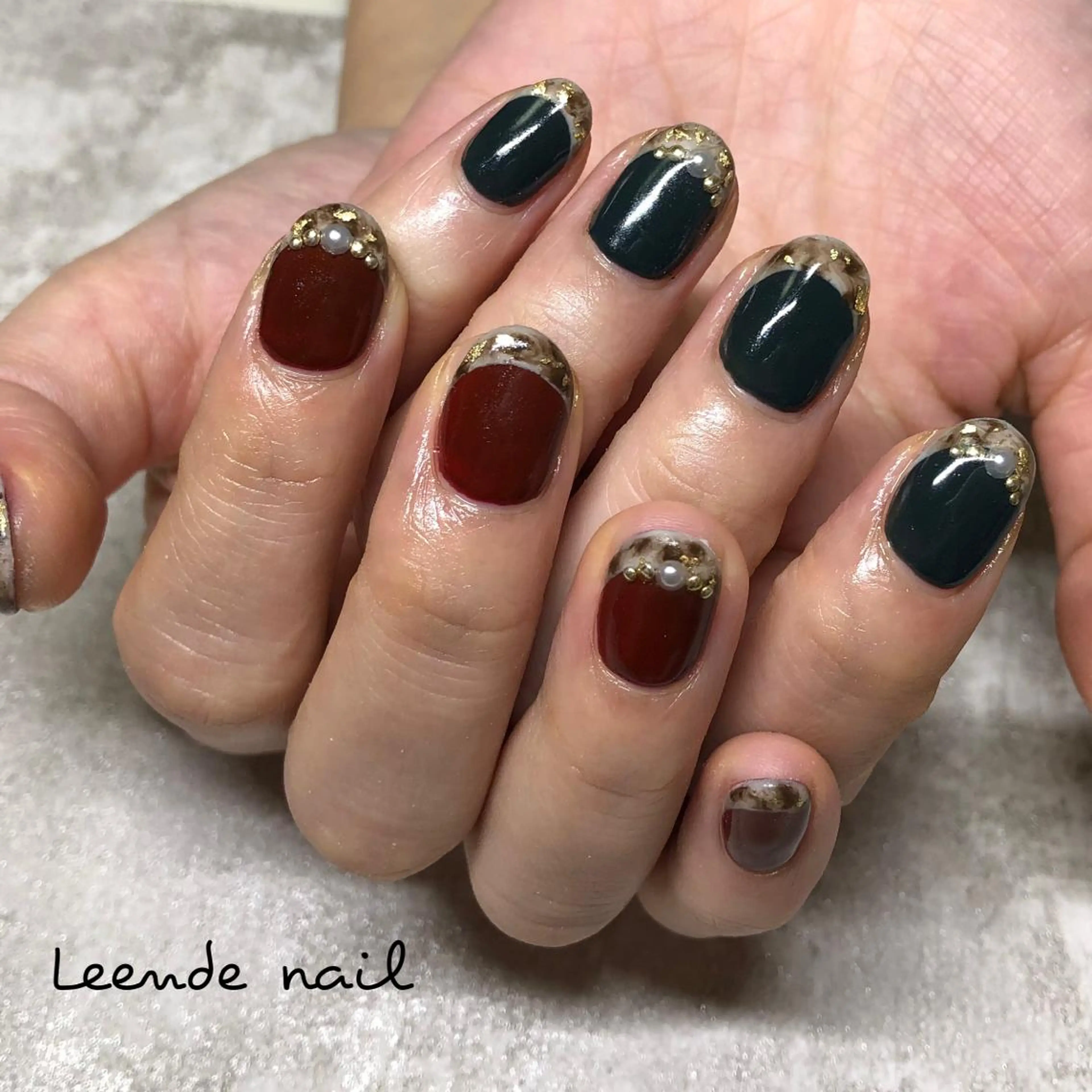 ネイル ハンドネイル Leendenail 【リエンダネイル】のネイルデザイン