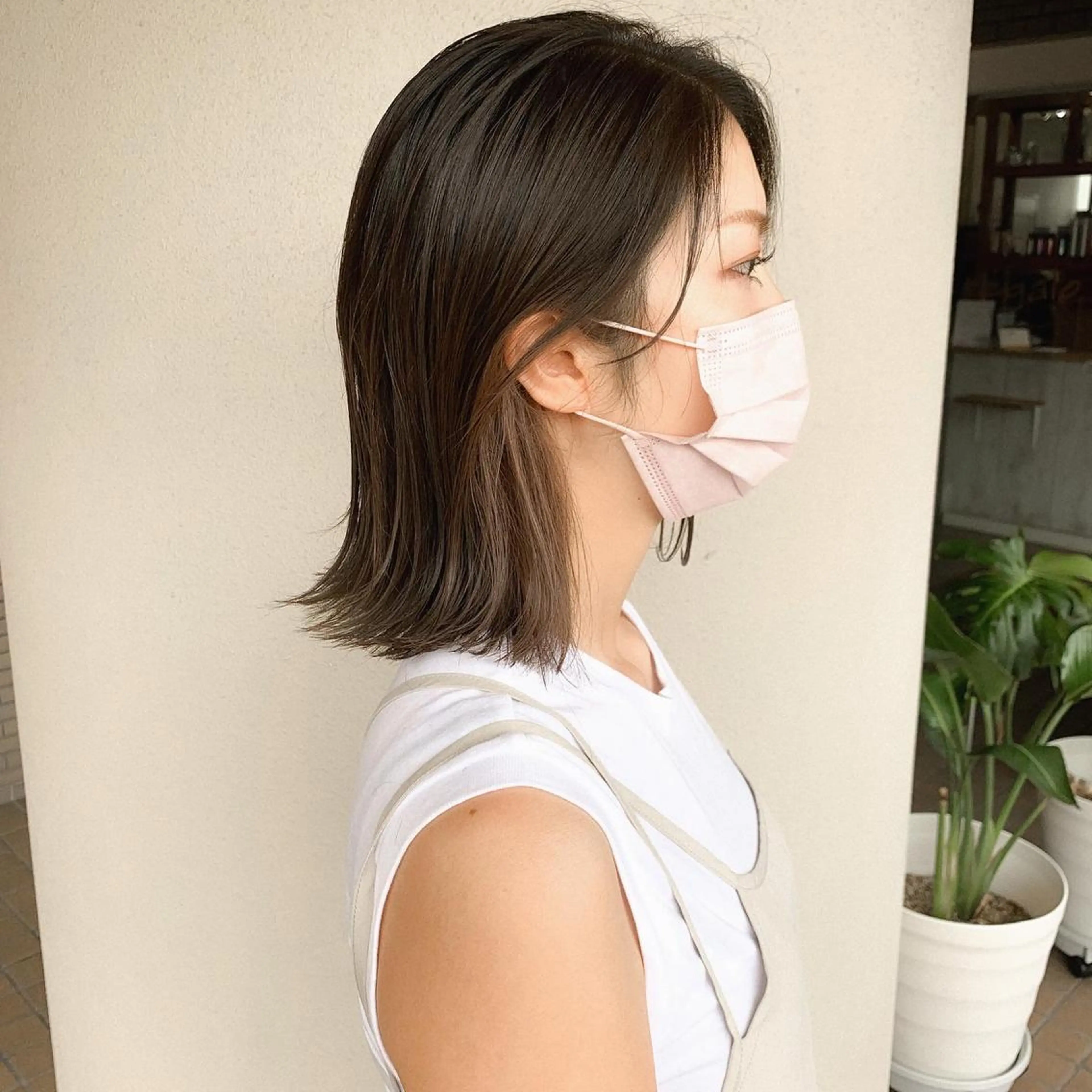 カラー ベージュカラー インナーカラー ヘアカラー トリートメント 本町/心斎橋/北堀江 透明感カラーSANCのヘアスタイル