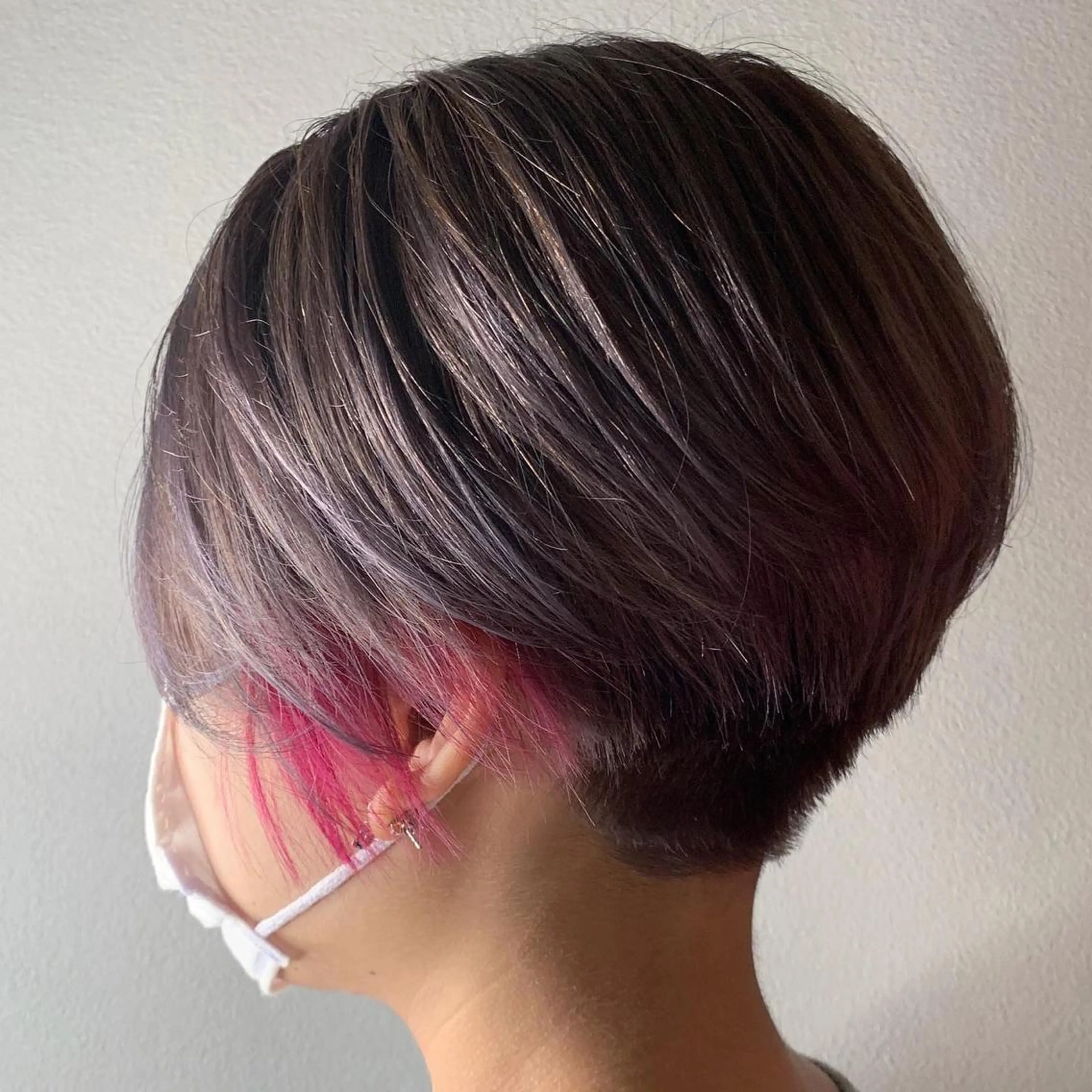 ショート カラー box mico. mutsumiのヘアスタイル