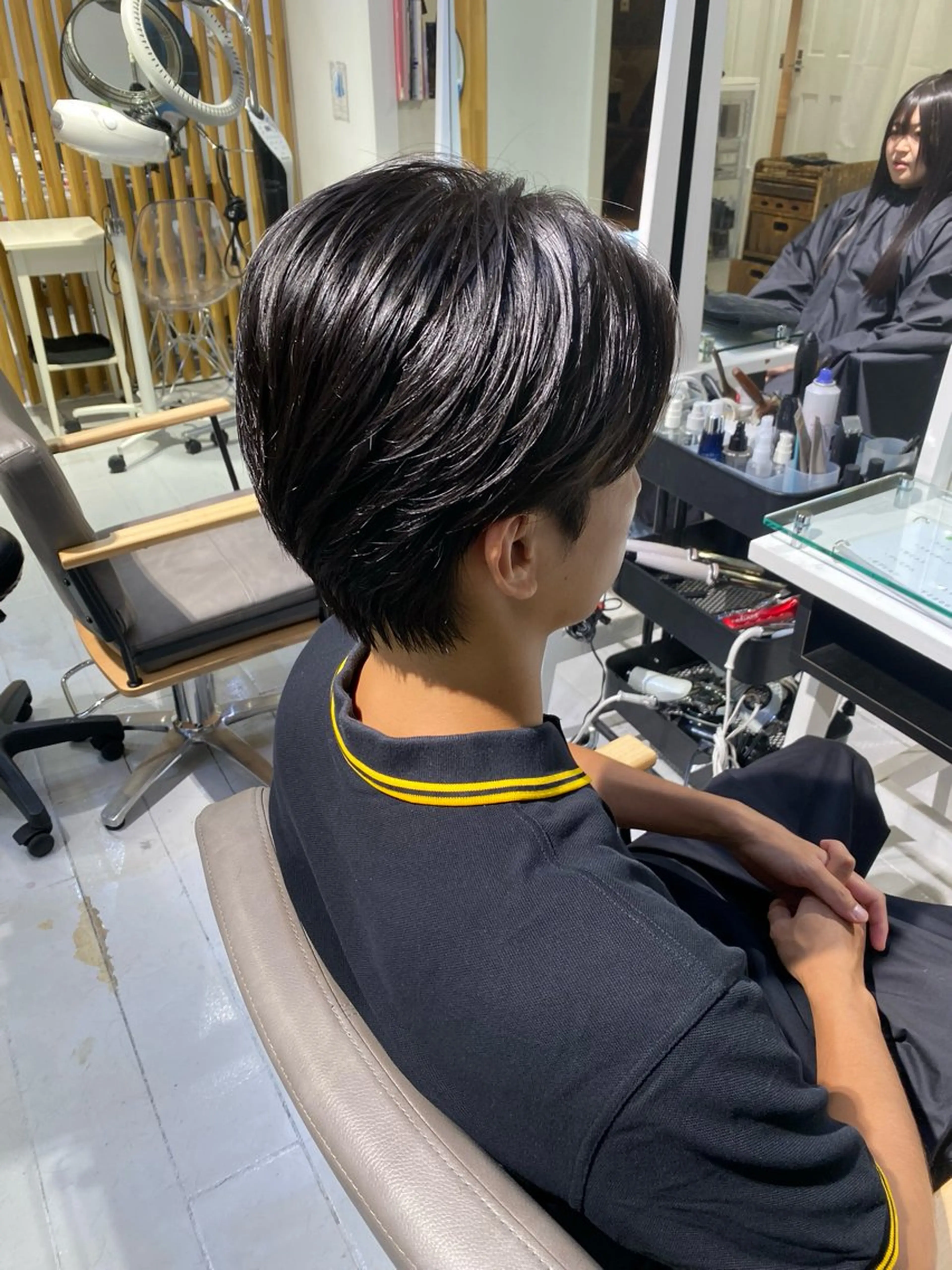 ショート メンズ カット 🇰🇷韓国風カット 🇰🇷　鈴木海斗のヘアスタイル