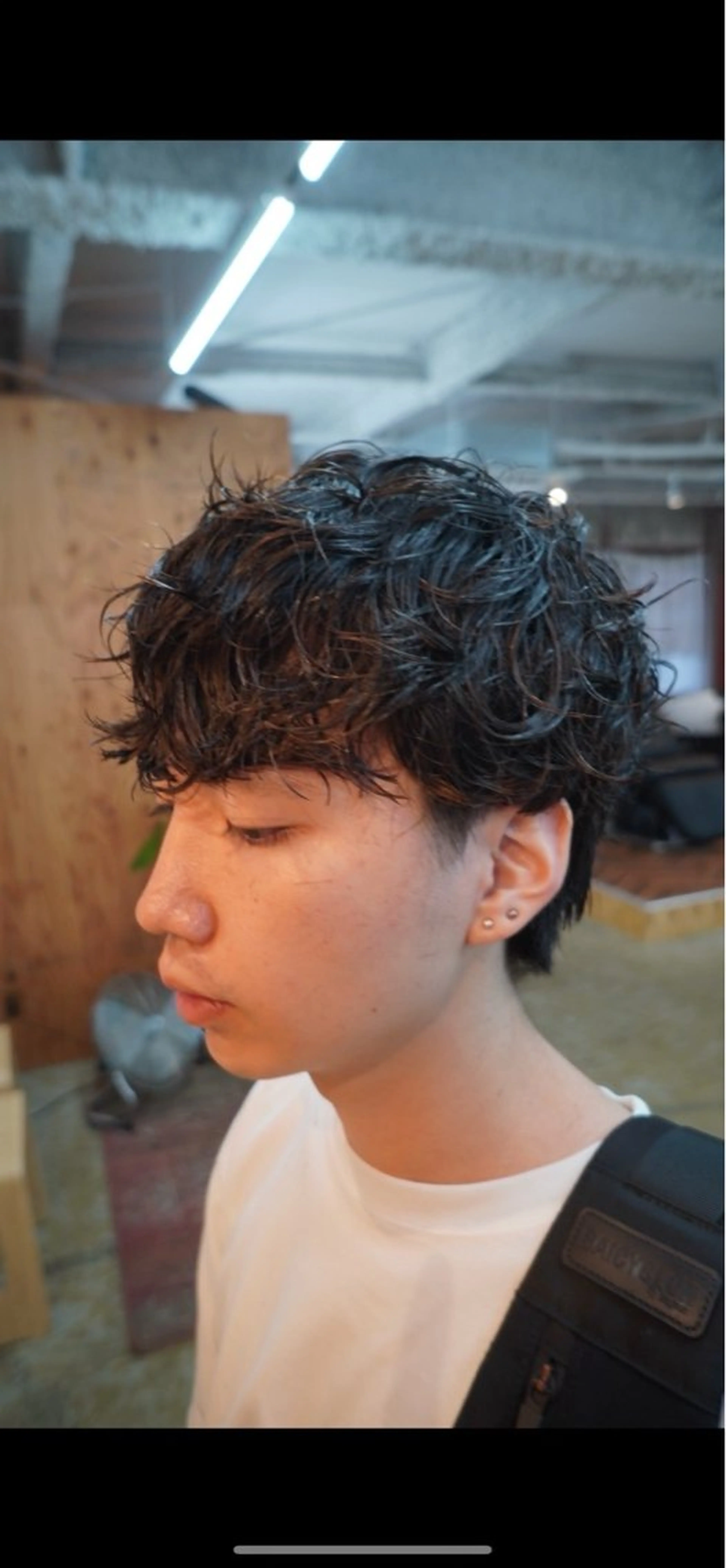 パーマ メンズ isi(イシ)所属・isi／門真／古川橋 EITOのヘアスタイル