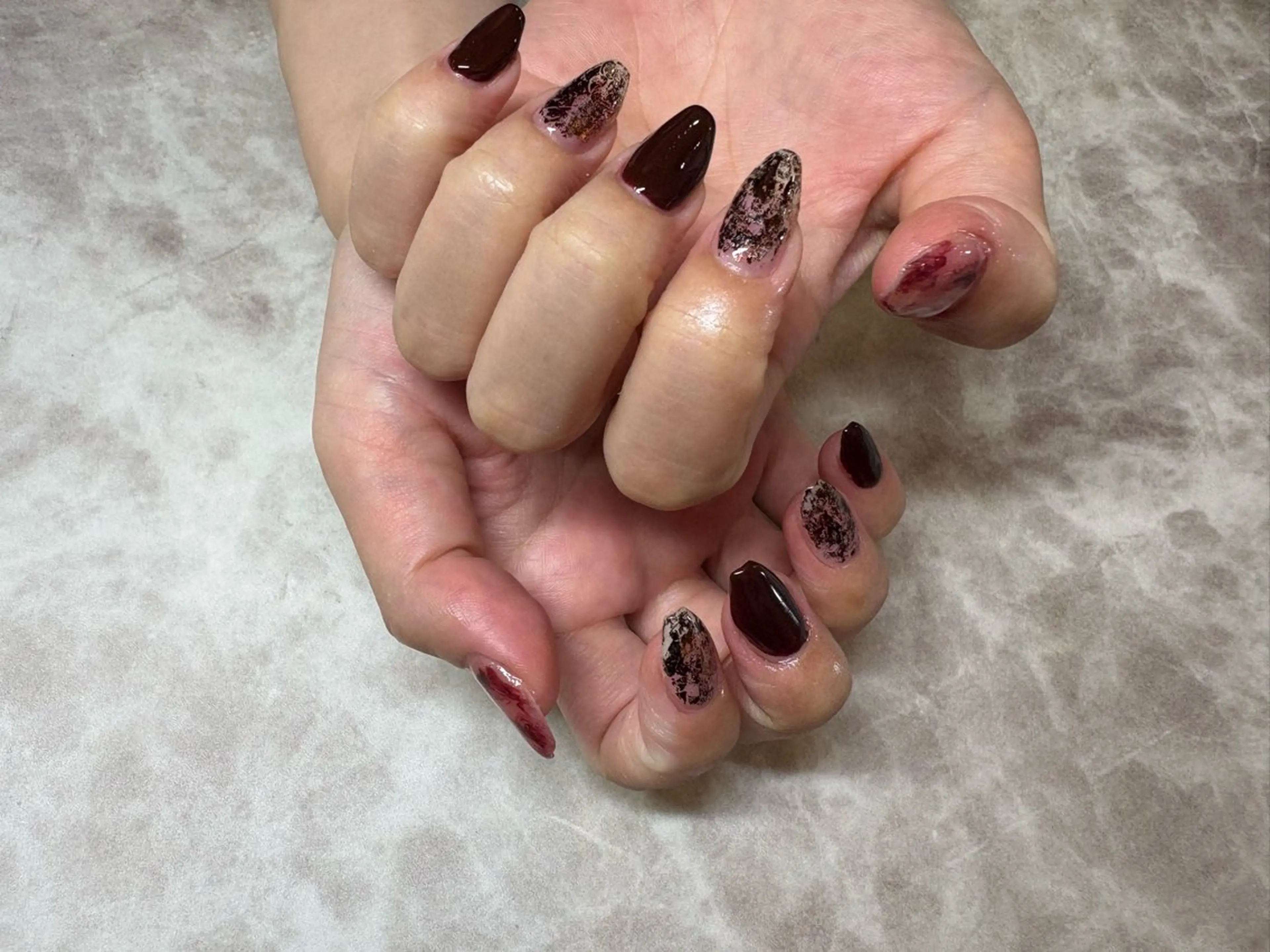 ネイル ハンドネイル 浅野 綾のネイルデザイン