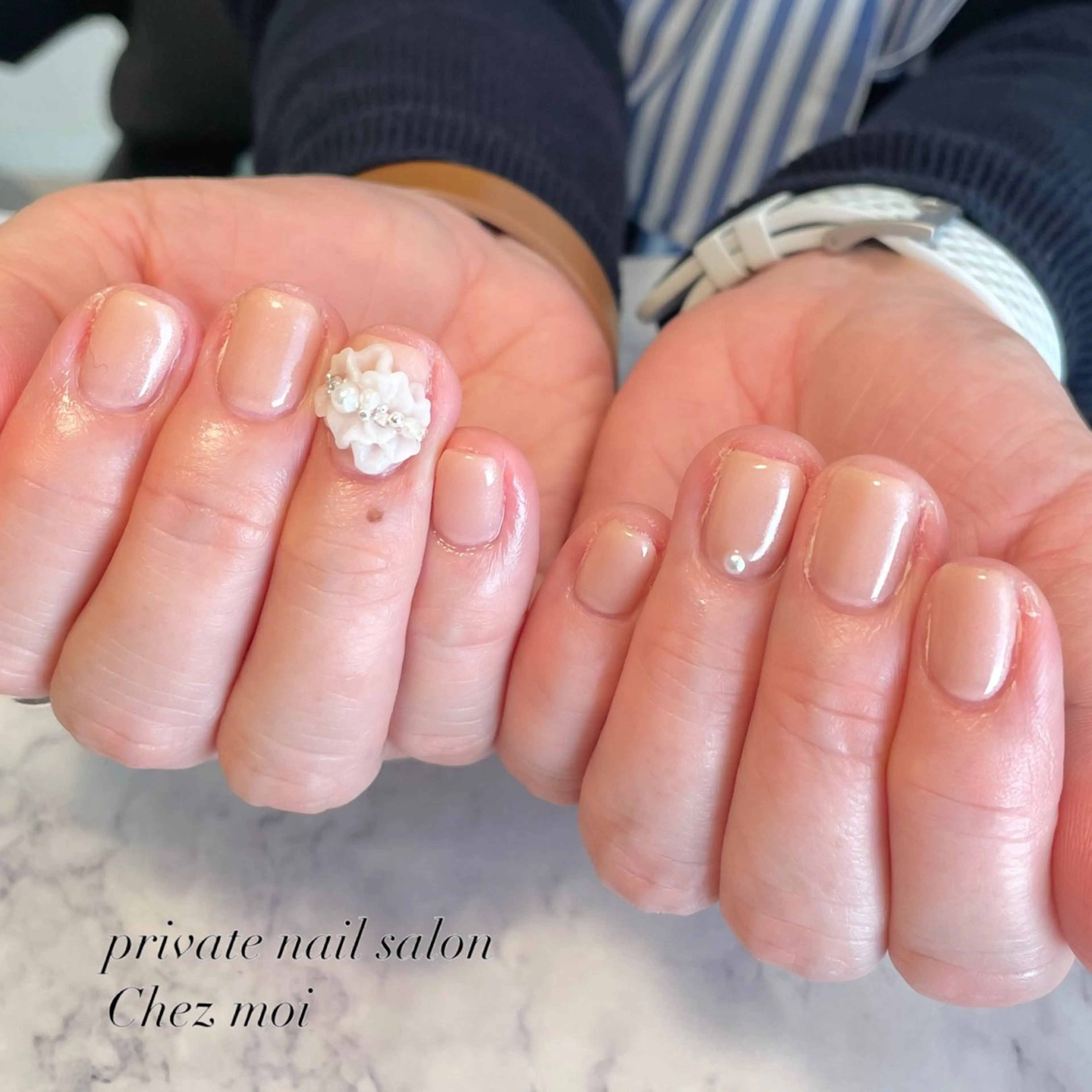 ネイル フラワーネイル KOMINE TOMOKOのネイルデザイン