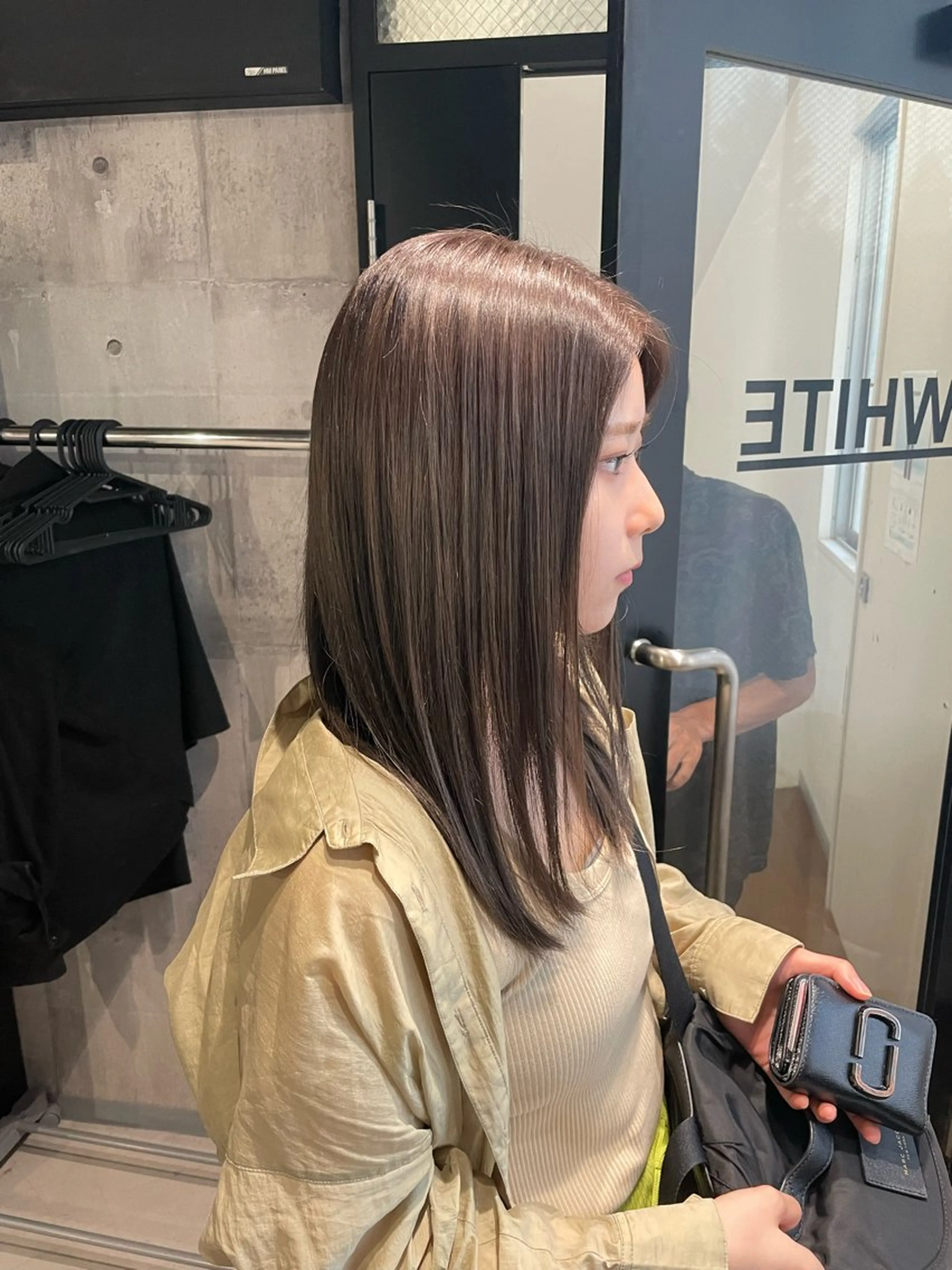 ミディアム カラー グレージュ カット トリートメント 髪質改善/艶カラー Hiroakiのヘアスタイル