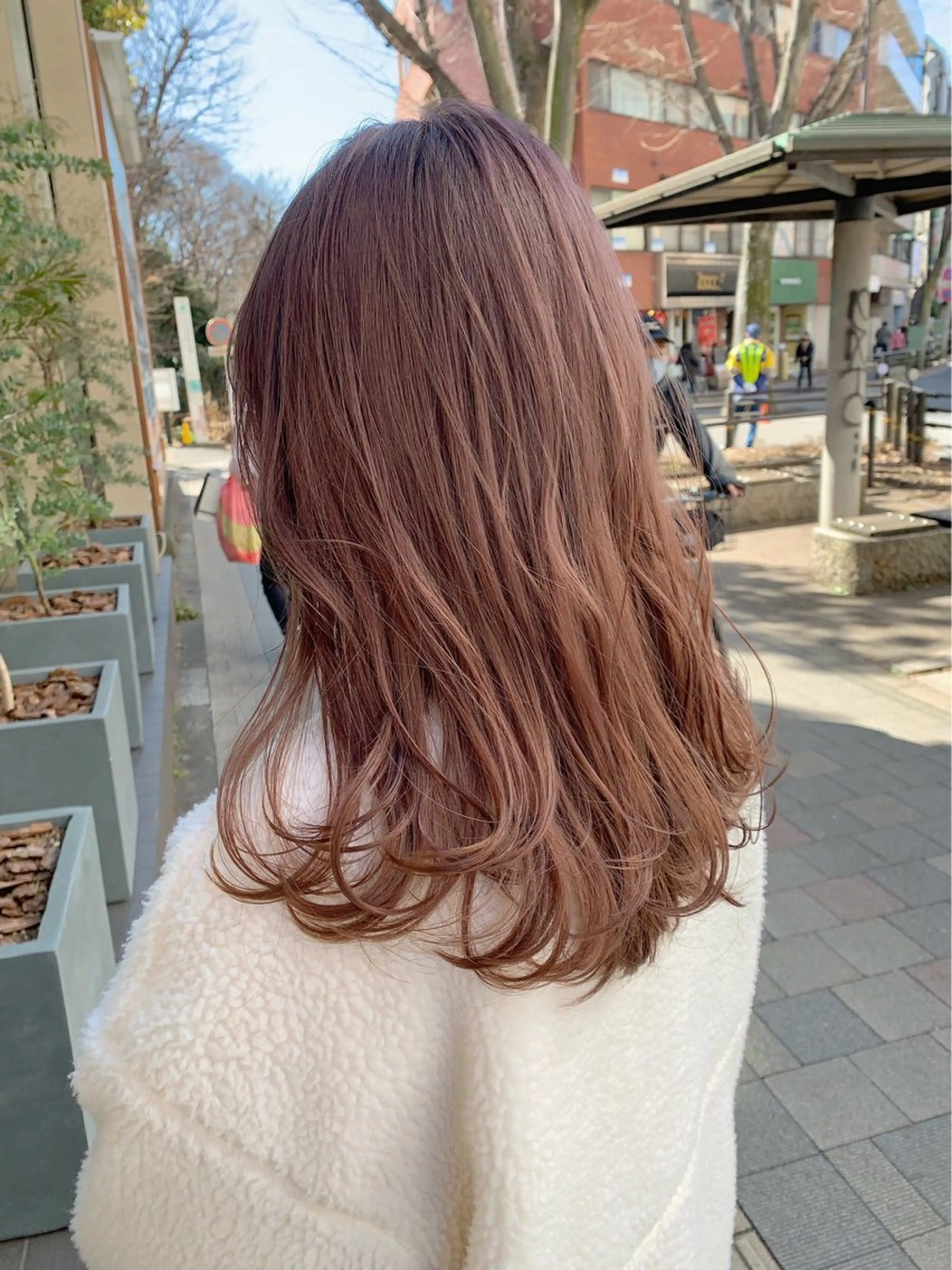ロング カラー ヘアカラー トリートメント 韓国ヘアダウンパーマ シャドウパーマ/航太のヘアスタイル