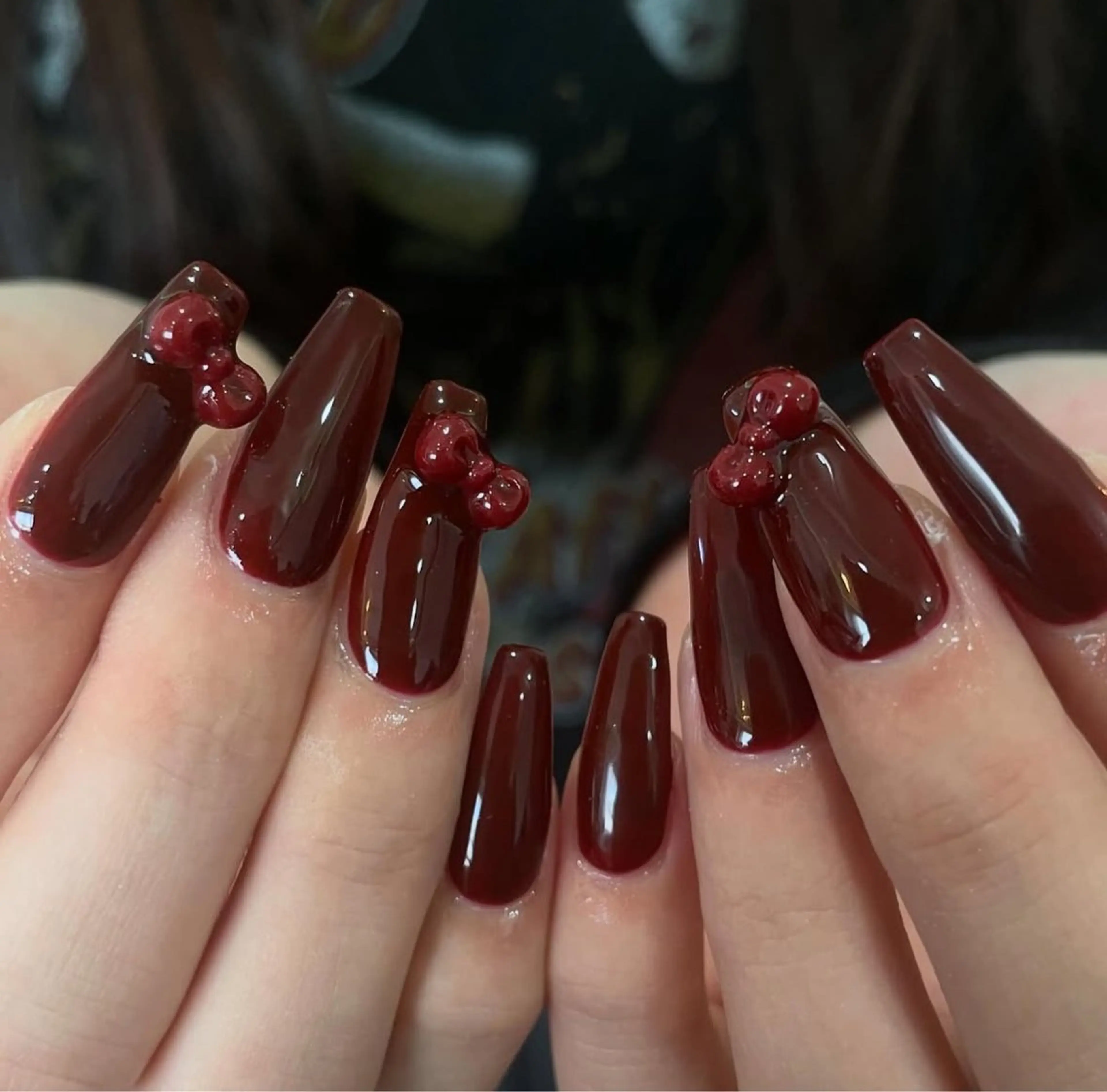 ネイル 長さ出し グラデーション キラキラネイル 韓国ネイル ラメ(グリッター) ハンドネイル ハンドケア Chisa Nail Studio所属・リ リのネイルデザイン